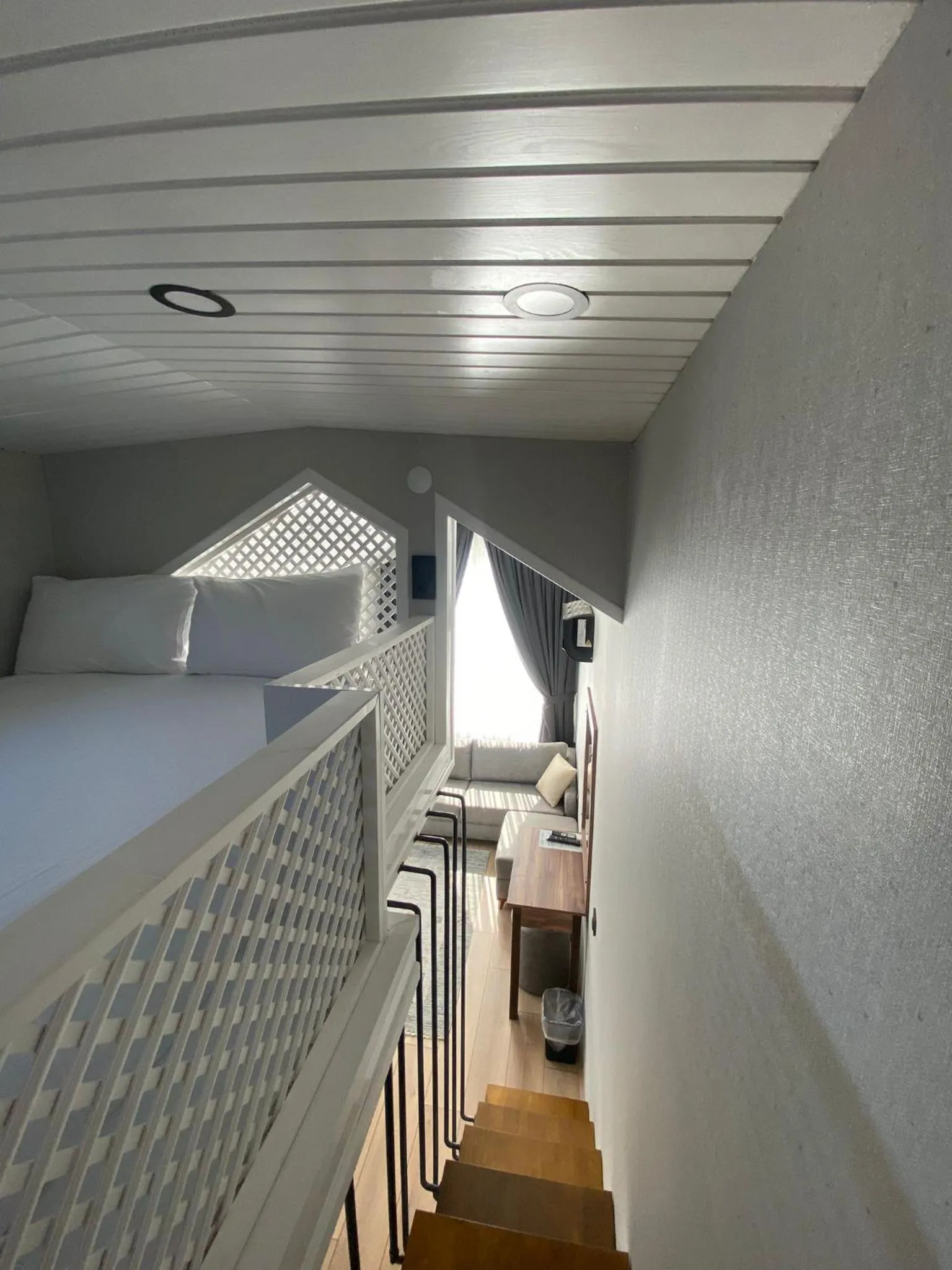 Bed in Baronet Tiny House Butik Otel