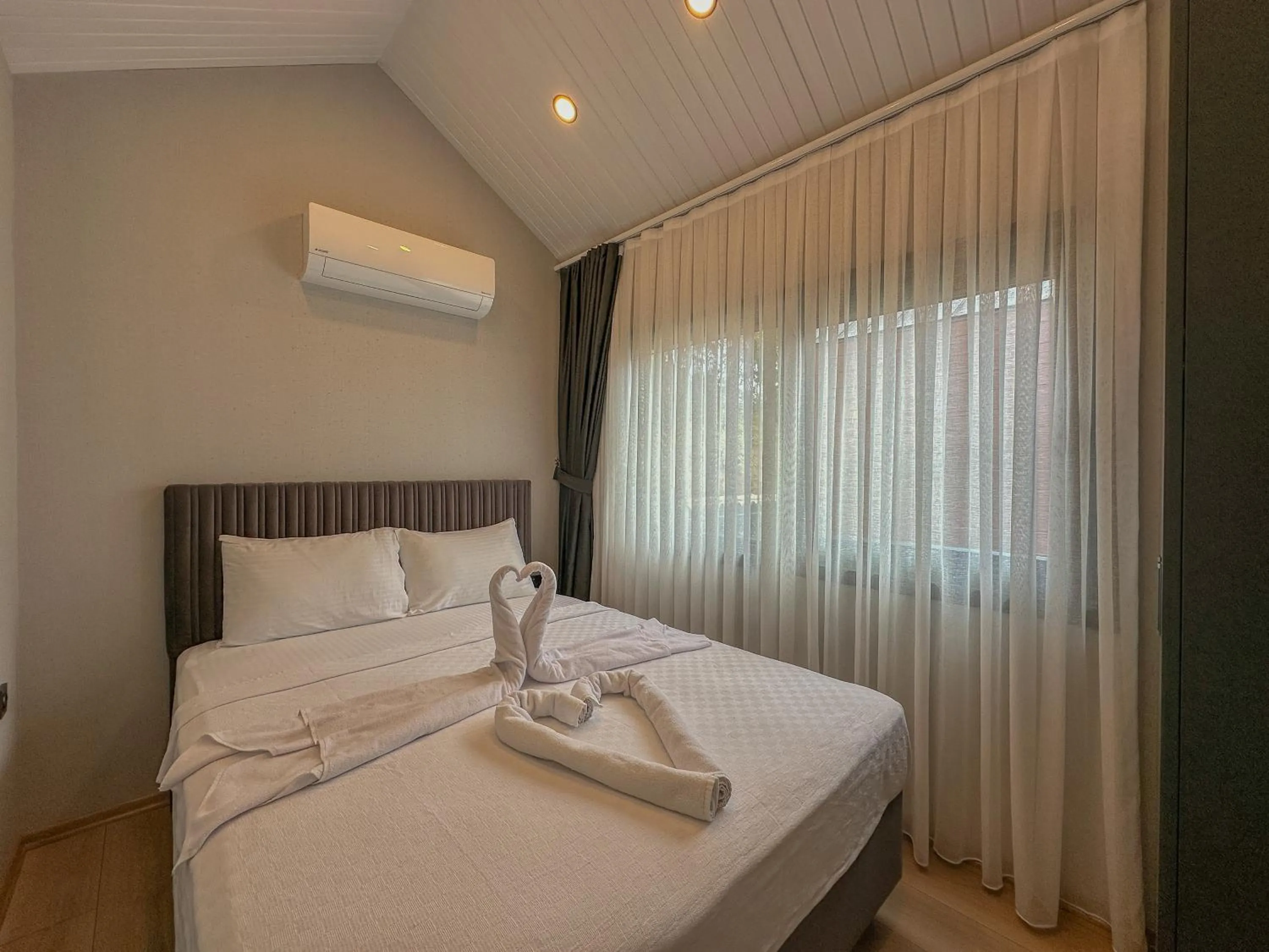 Bed in Baronet Tiny House Butik Otel