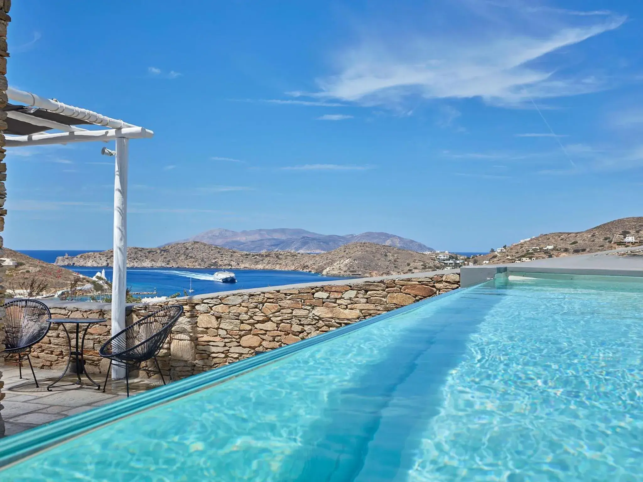 Swimming pool in Liostasi Swimming pool in Liostasi