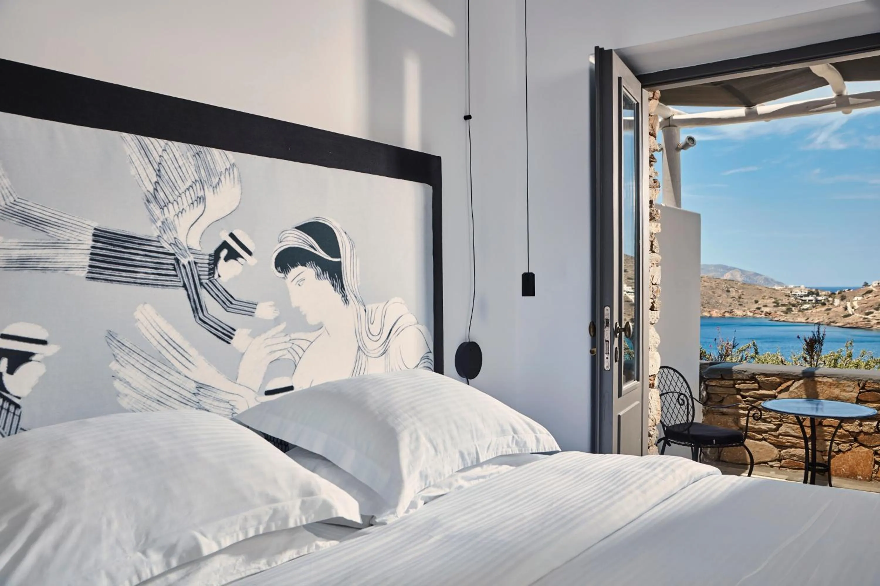 View (from property/room), Bed in Liostasi