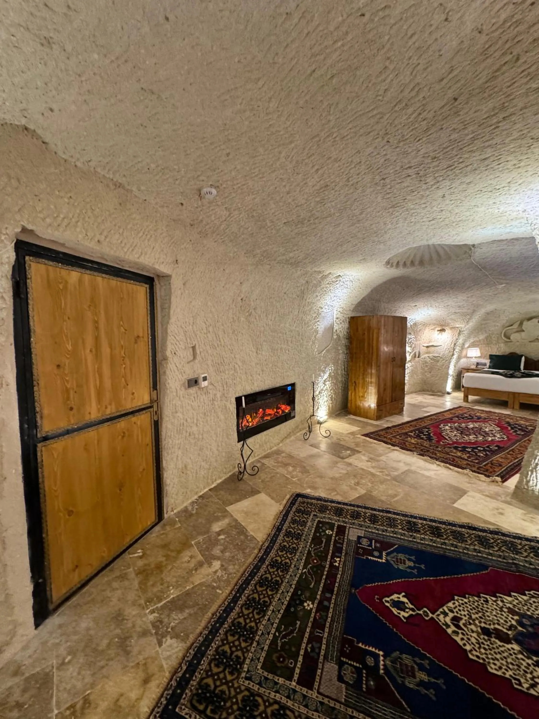 Bed in Marbay Cave Cappadocia