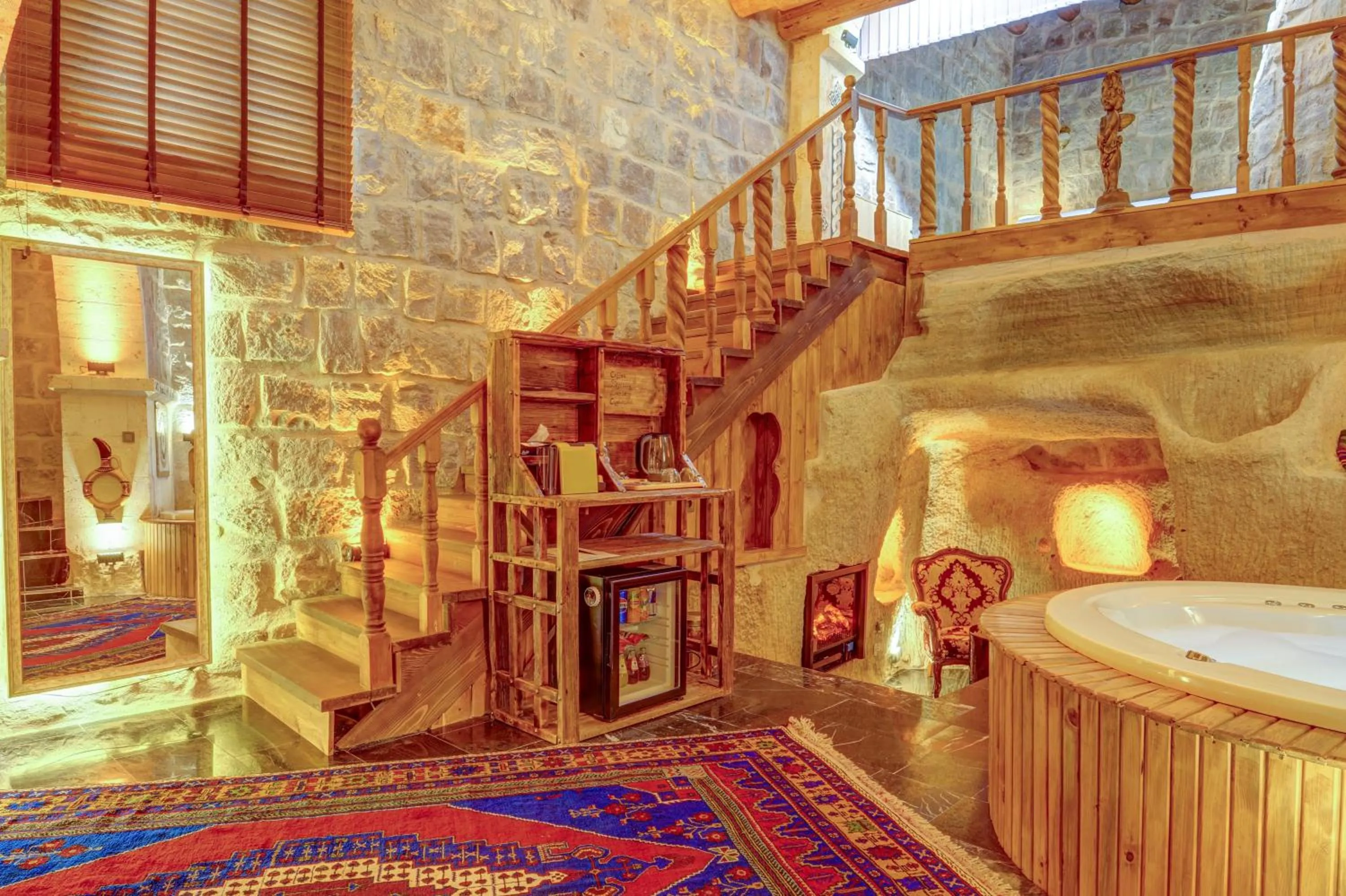 Hot Tub in Marbay Cave Cappadocia