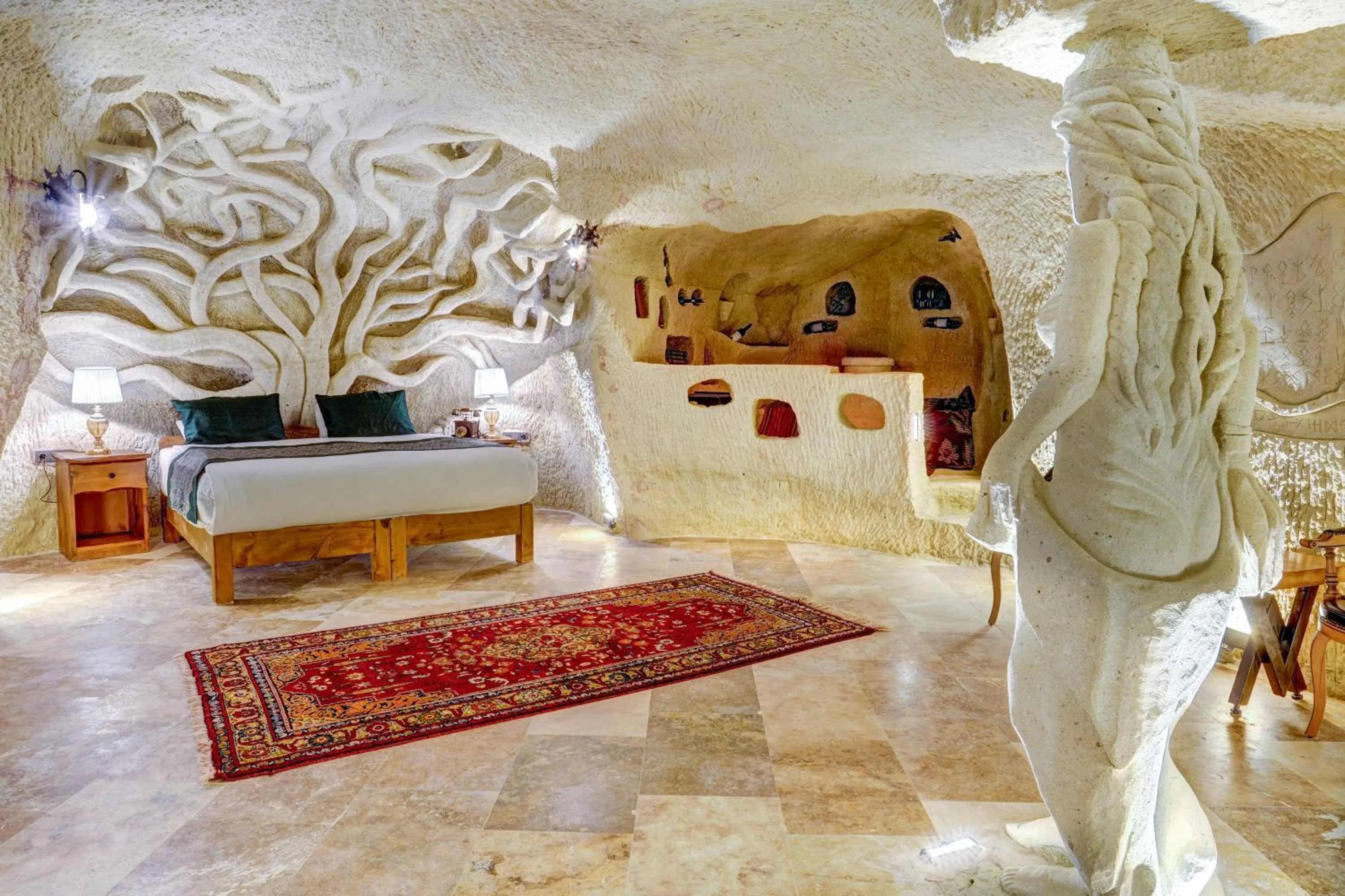 Photo of the whole room in Marbay Cave Cappadocia