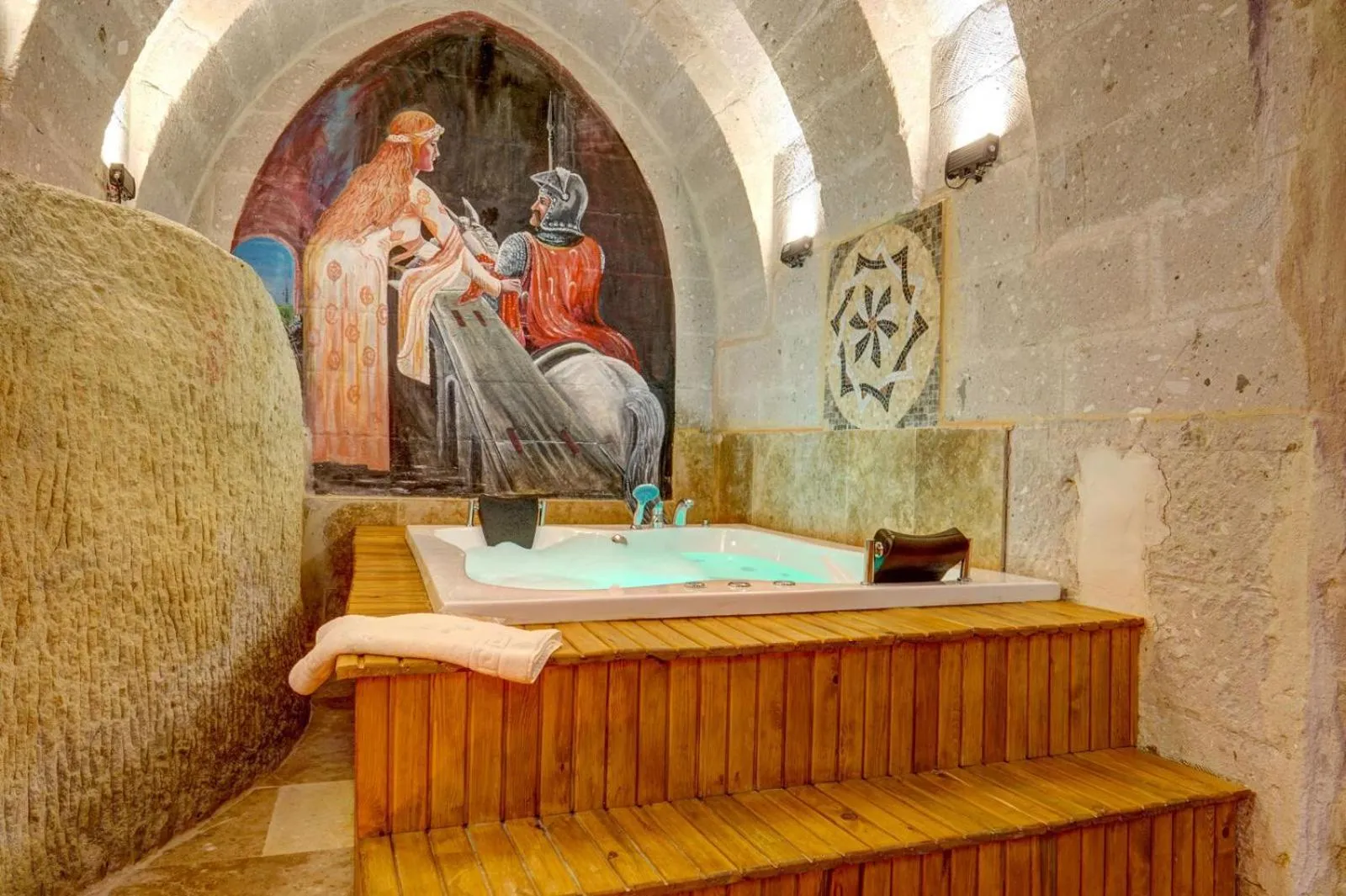 Hot Tub in Marbay Cave Cappadocia