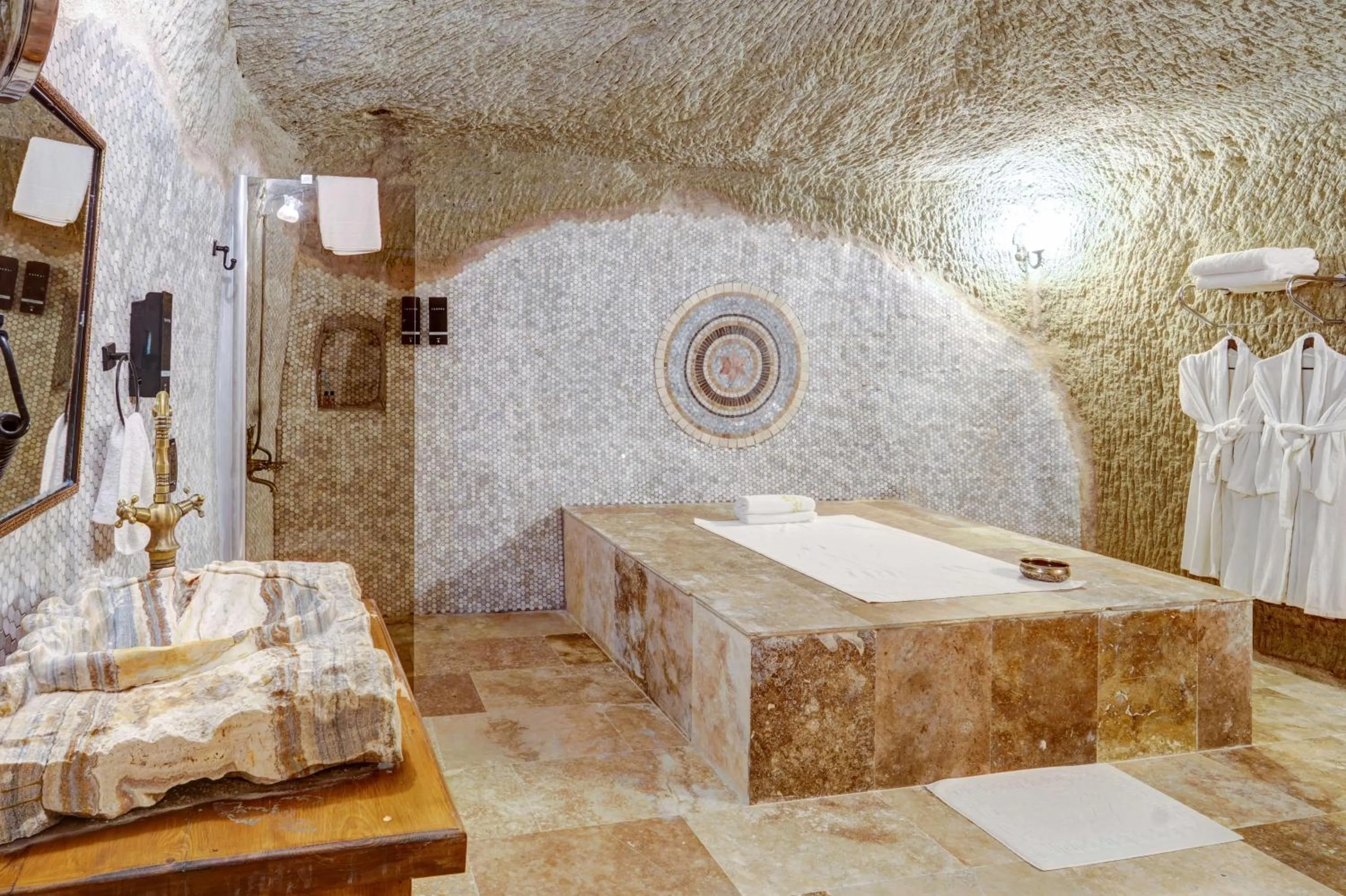 Public Bath in Marbay Cave Cappadocia