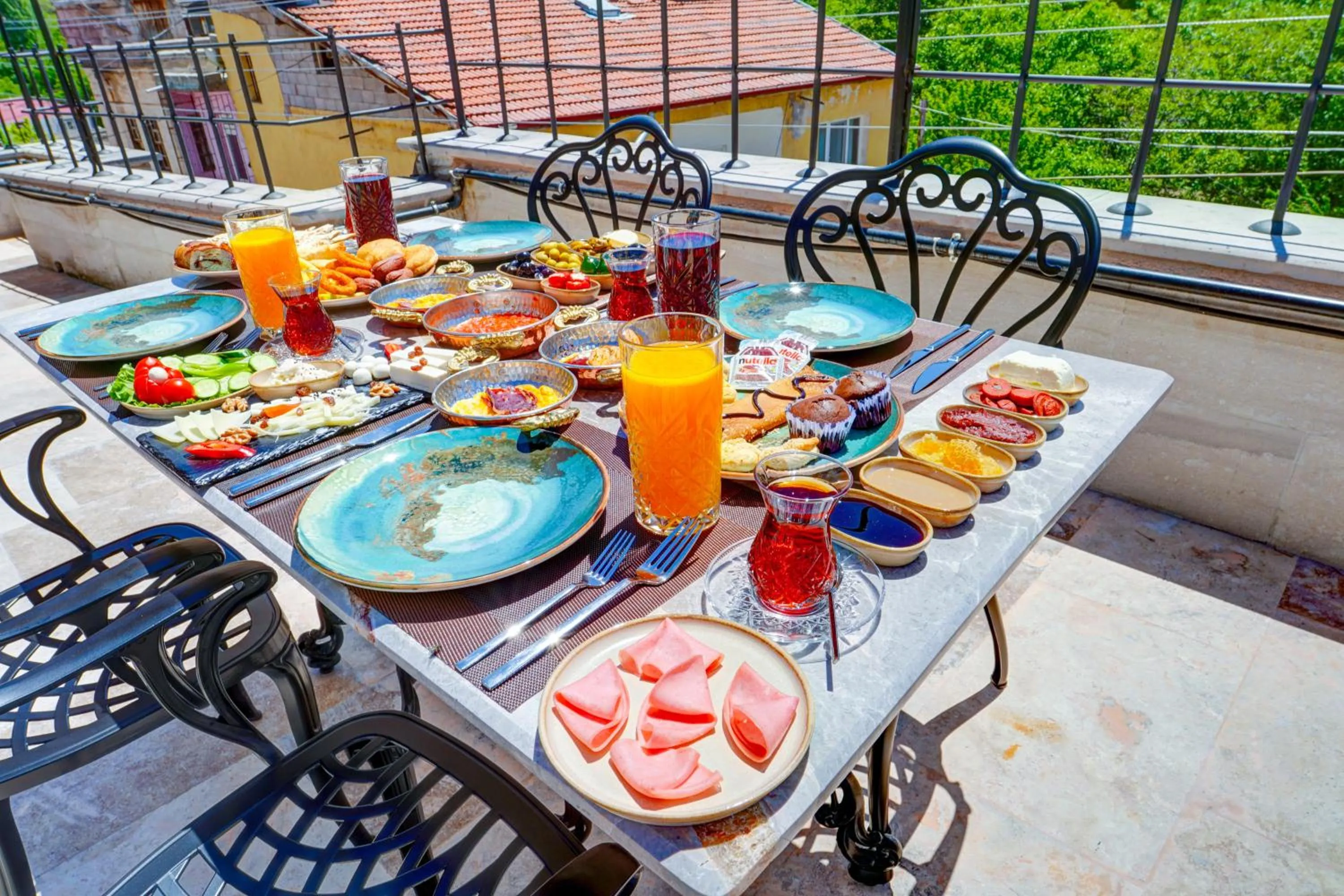 Balcony/Terrace in Marbay Cave Cappadocia