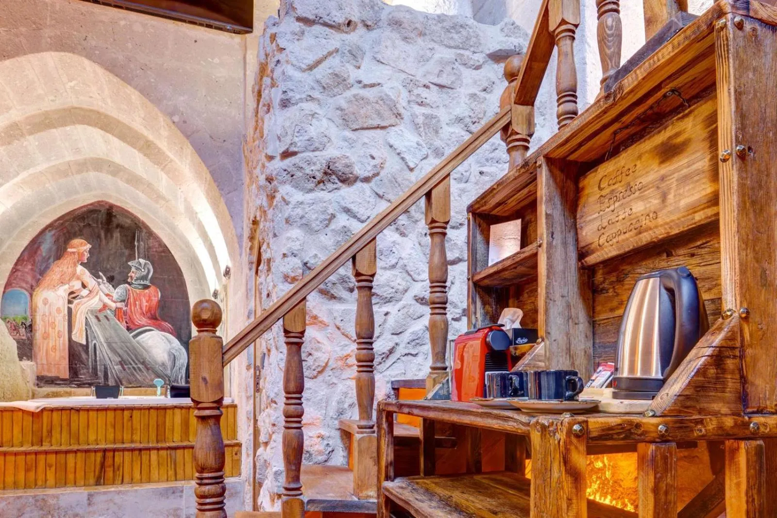 room service in Marbay Cave Cappadocia