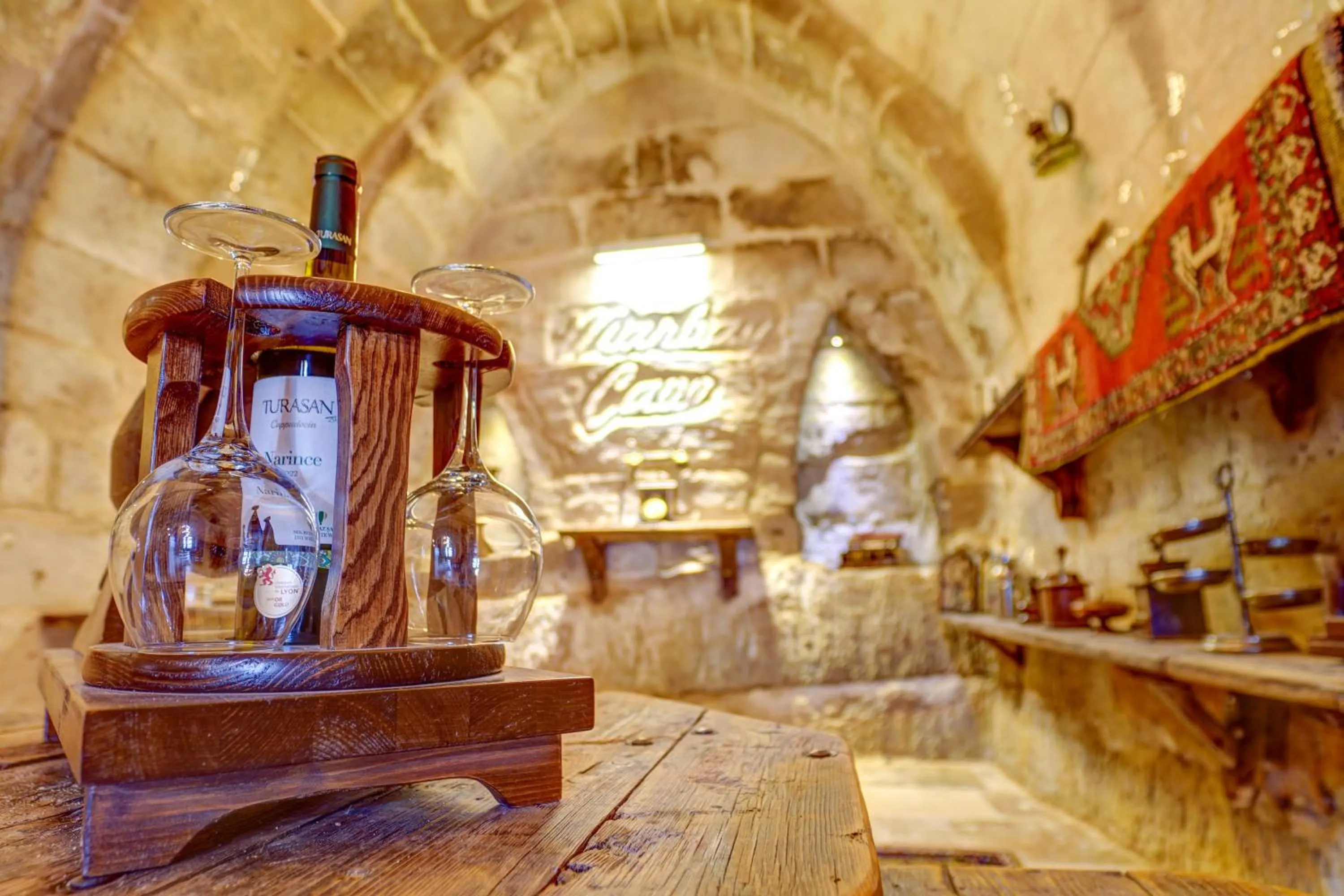 Lobby or reception in Marbay Cave Cappadocia