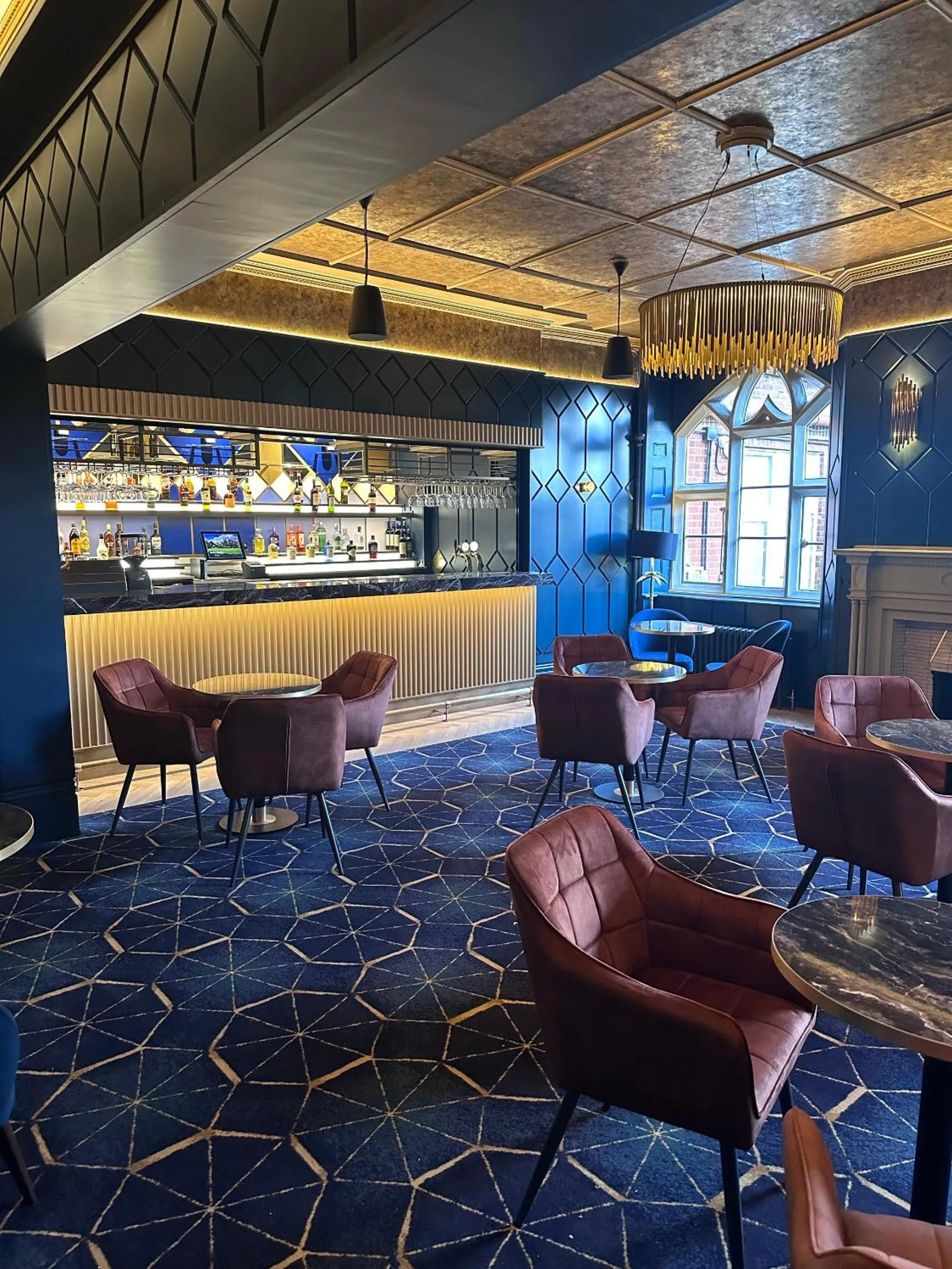 Lounge or bar in Best Western Abbots Barton Hotel