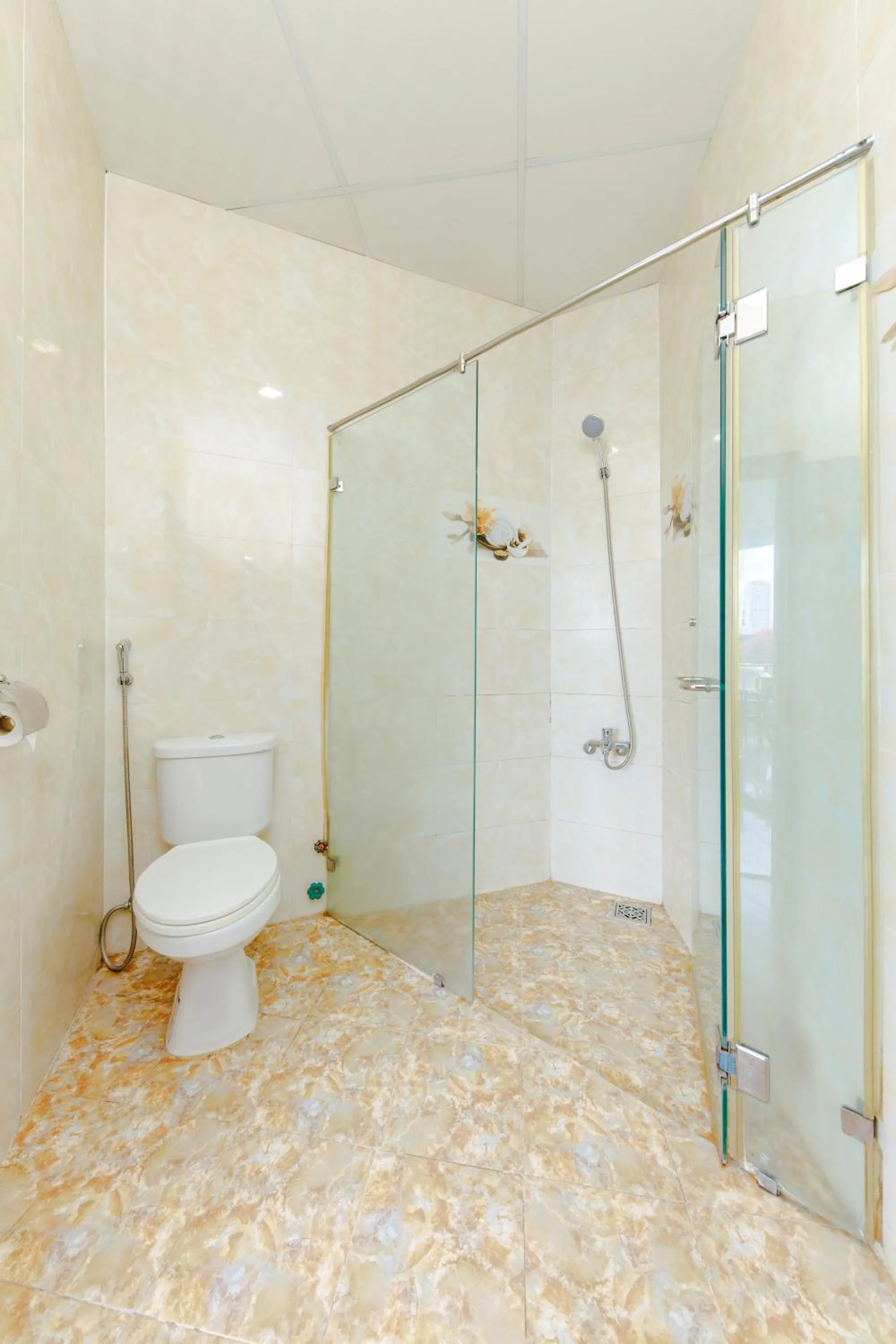 Shower in Mangolia Hotel