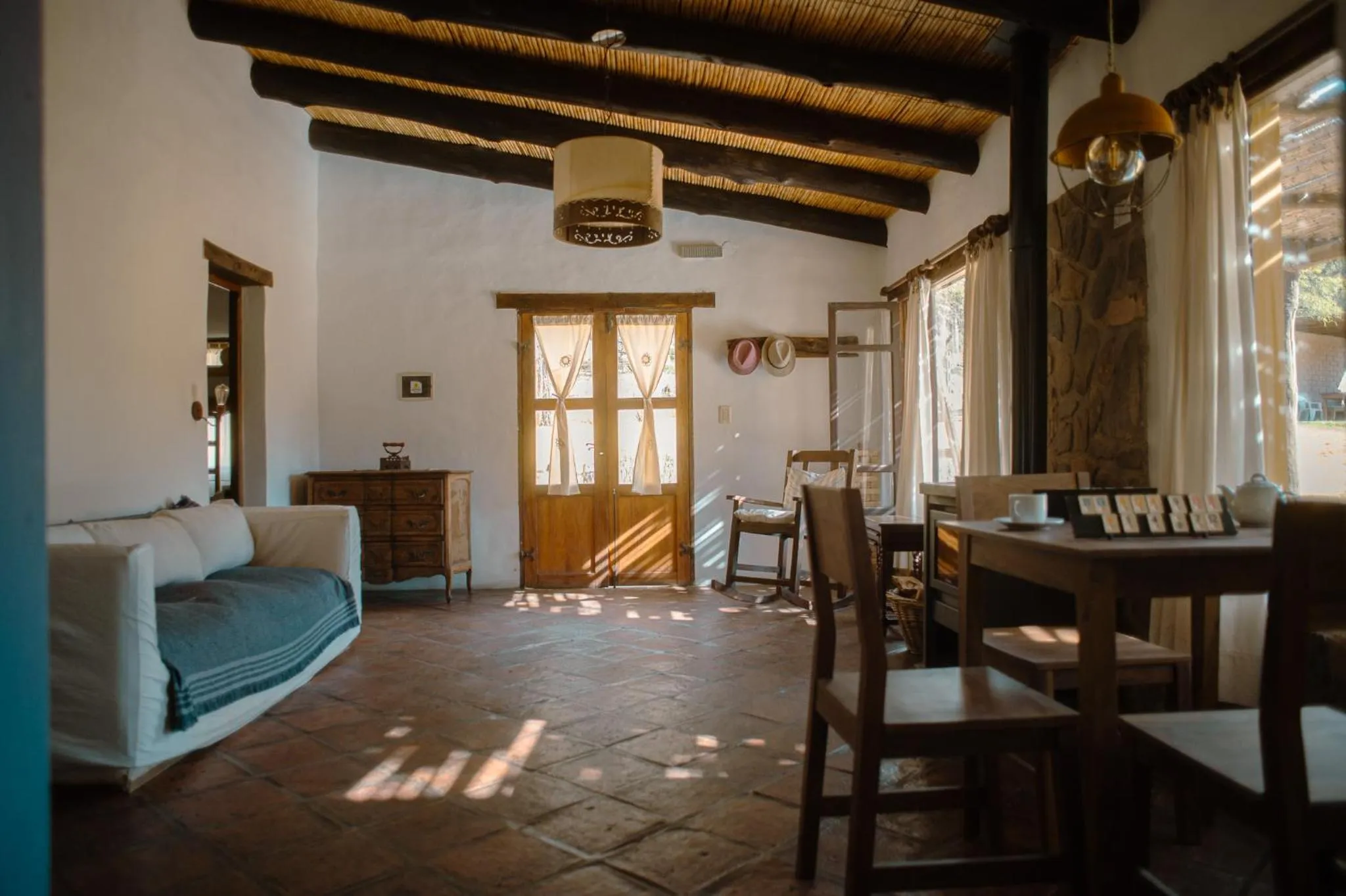 Living room in Loma Puskana - Hotel