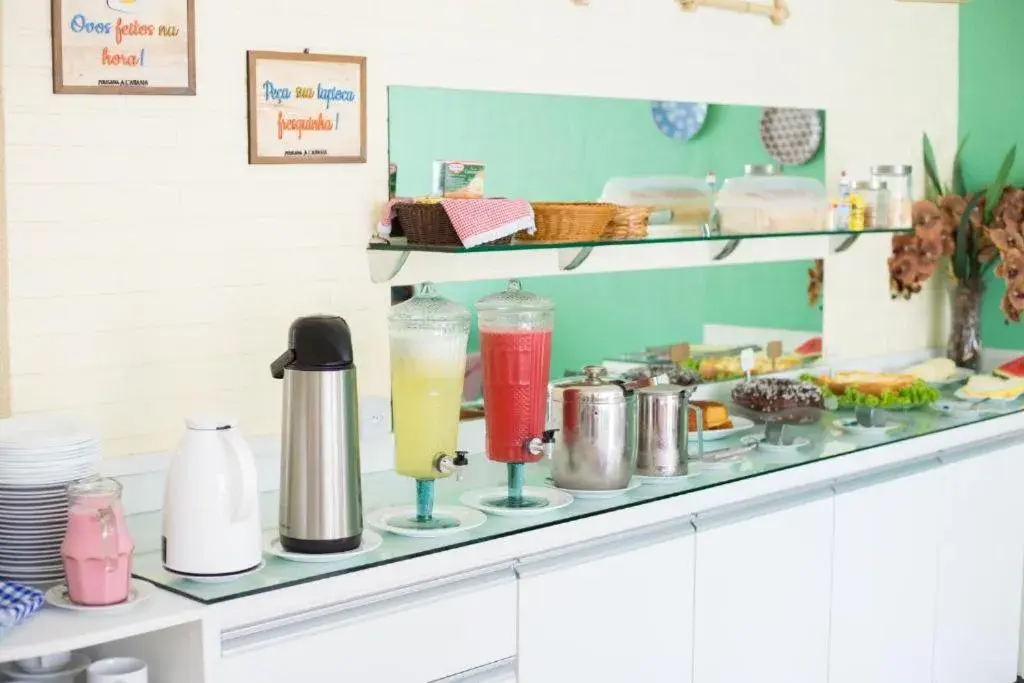 Food and drinks in A Cabana pousada Food and drinks in A Cabana pousada