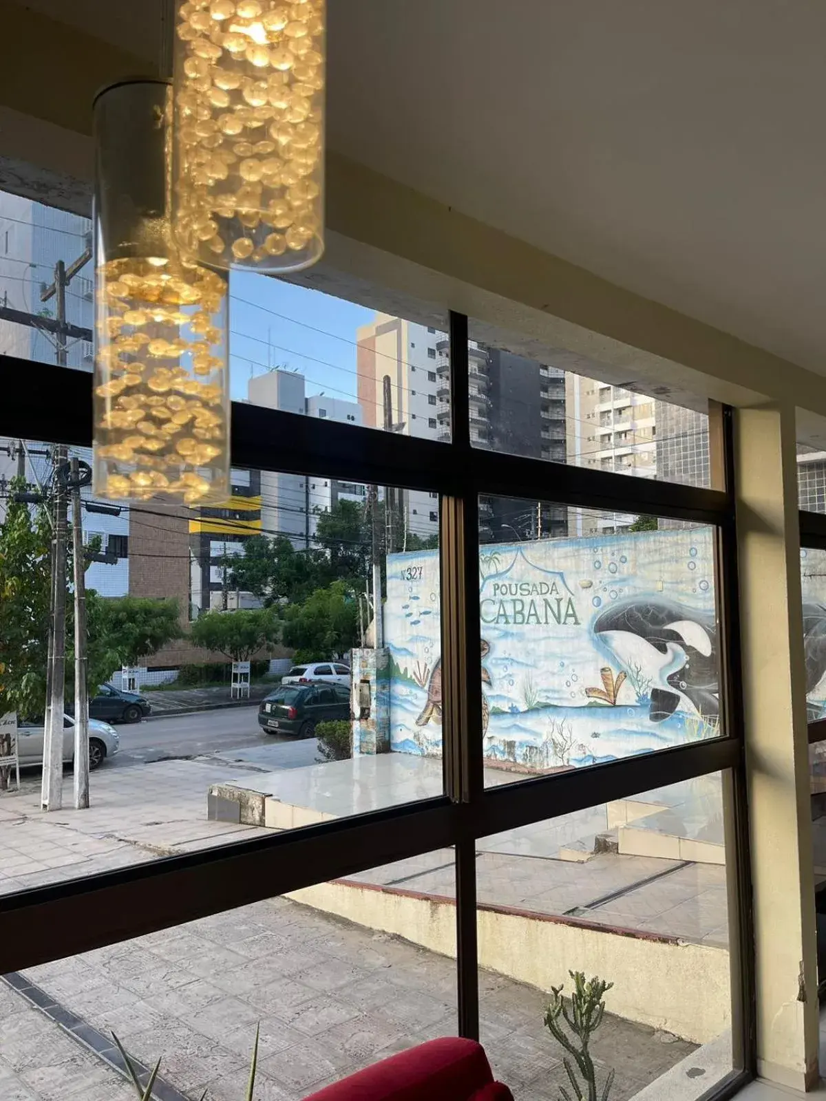 Property building in A Cabana pousada Property building in A Cabana pousada