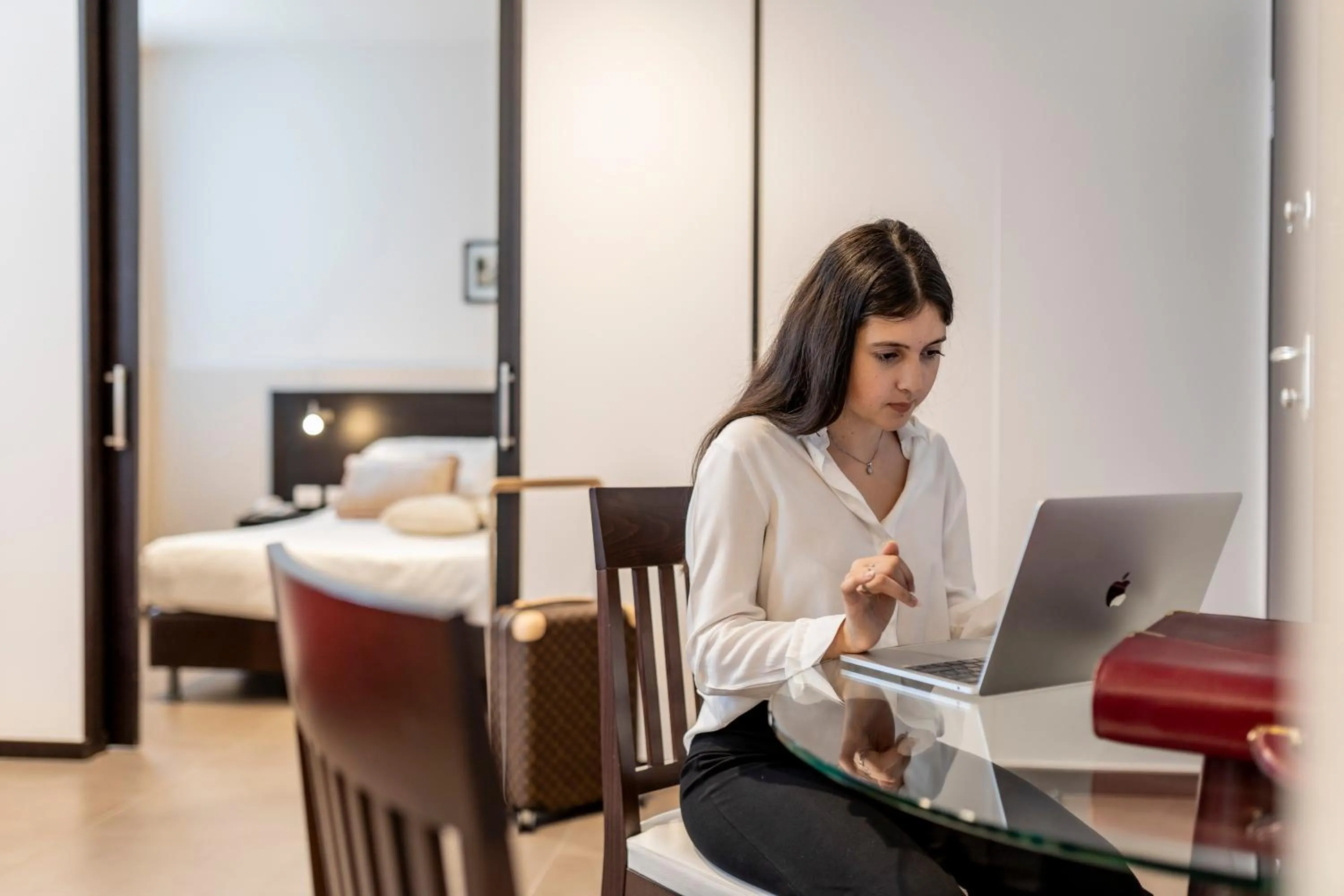 Bedroom, Bed in Mosaico Suite