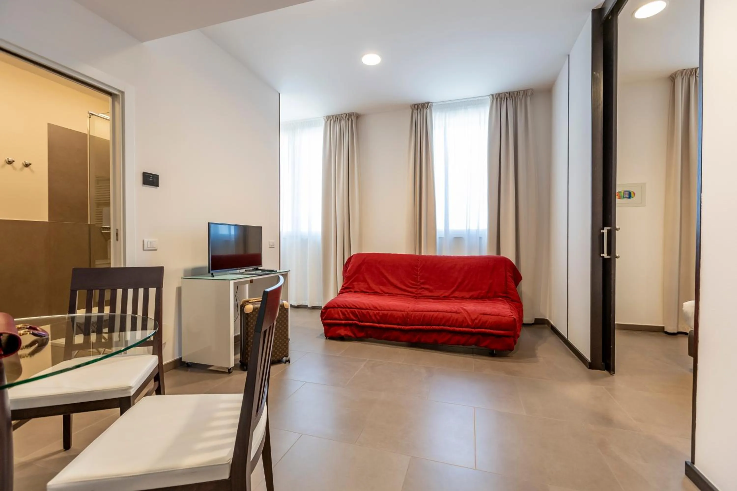 Bedroom in Mosaico Suite