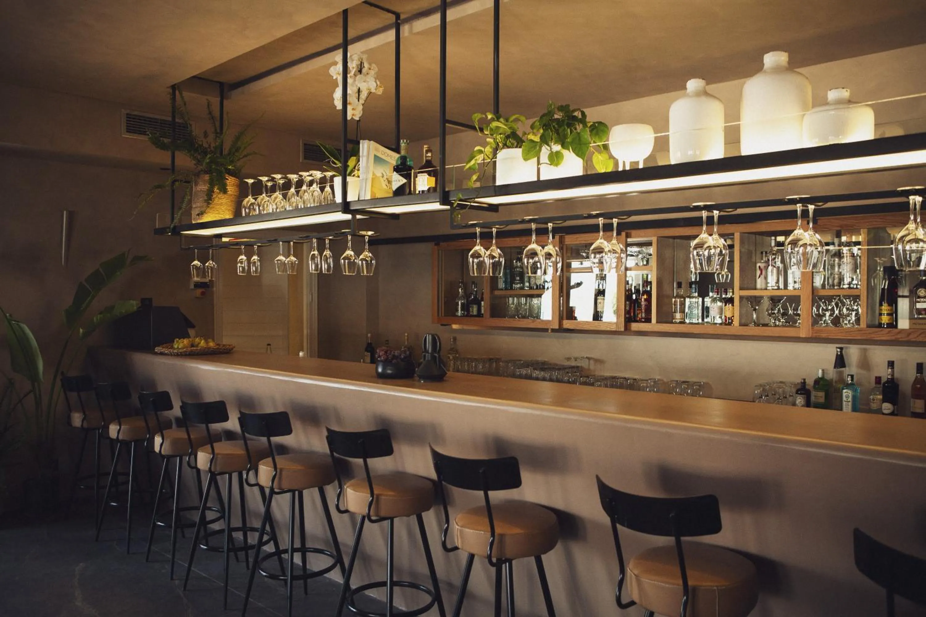 Lounge or bar in Domes Aulus Elounda, Adults only, Curio Collection by Hilton