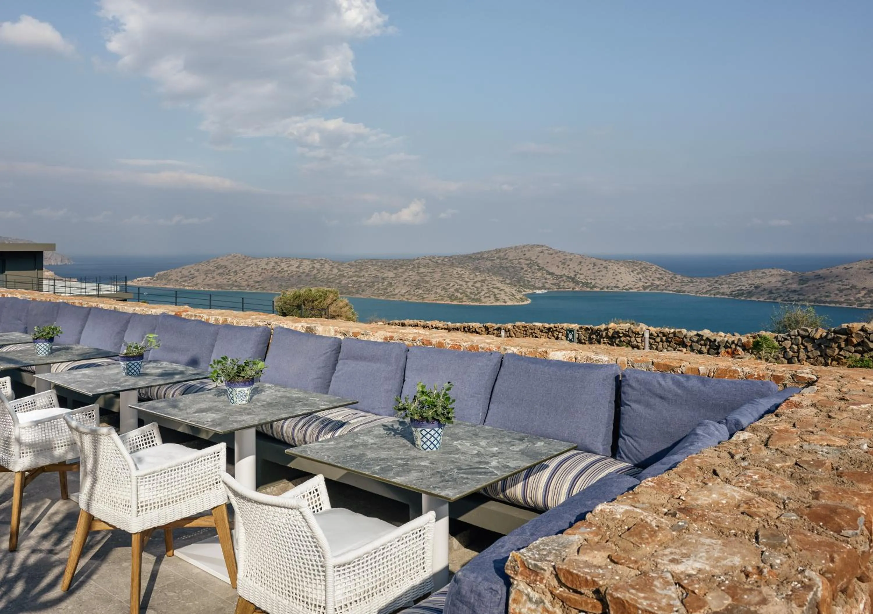 Restaurant/places to eat in Domes Aulus Elounda, Adults only, Curio Collection by Hilton