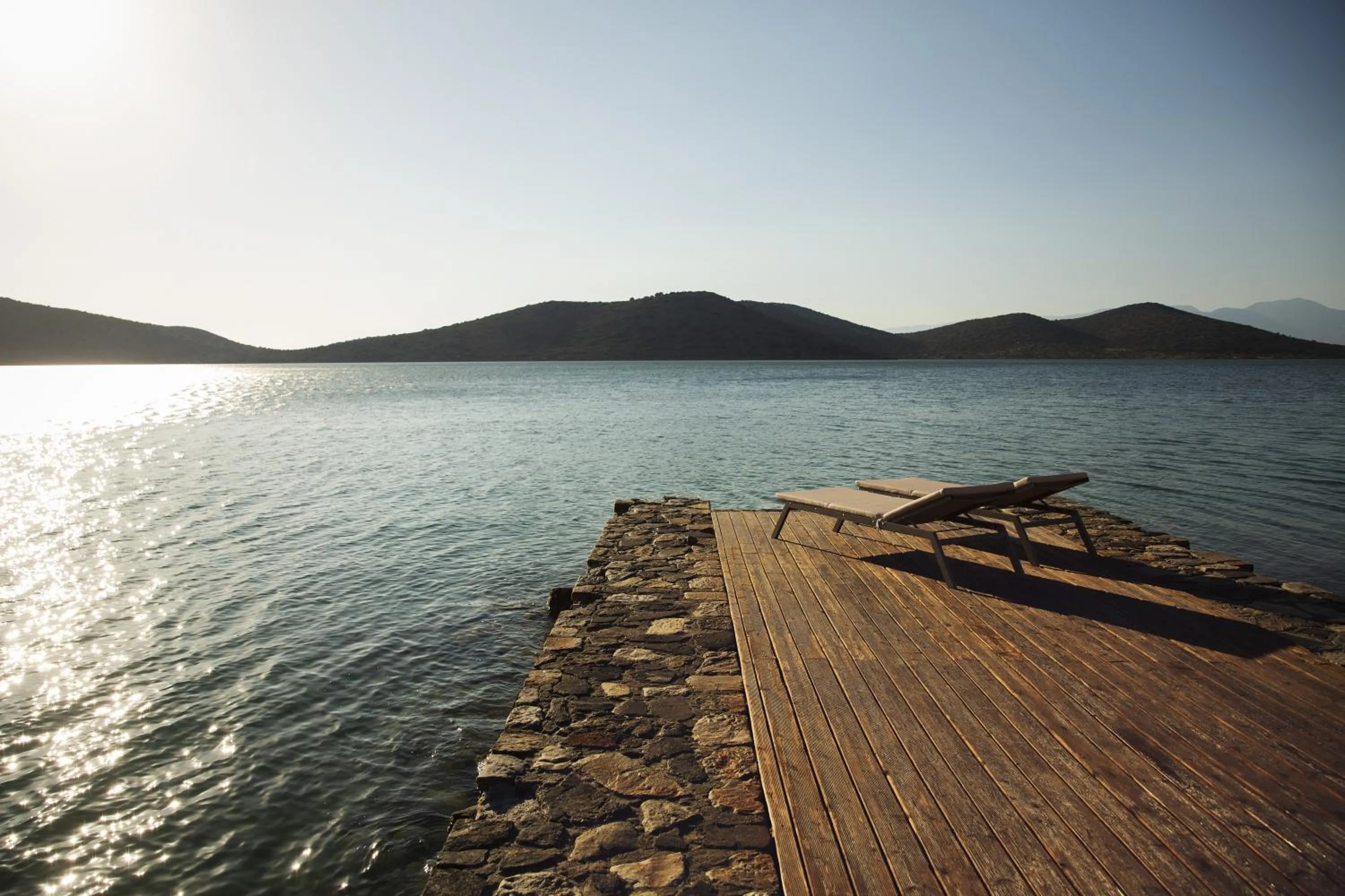 Beach in Domes Aulus Elounda, Adults only, Curio Collection by Hilton