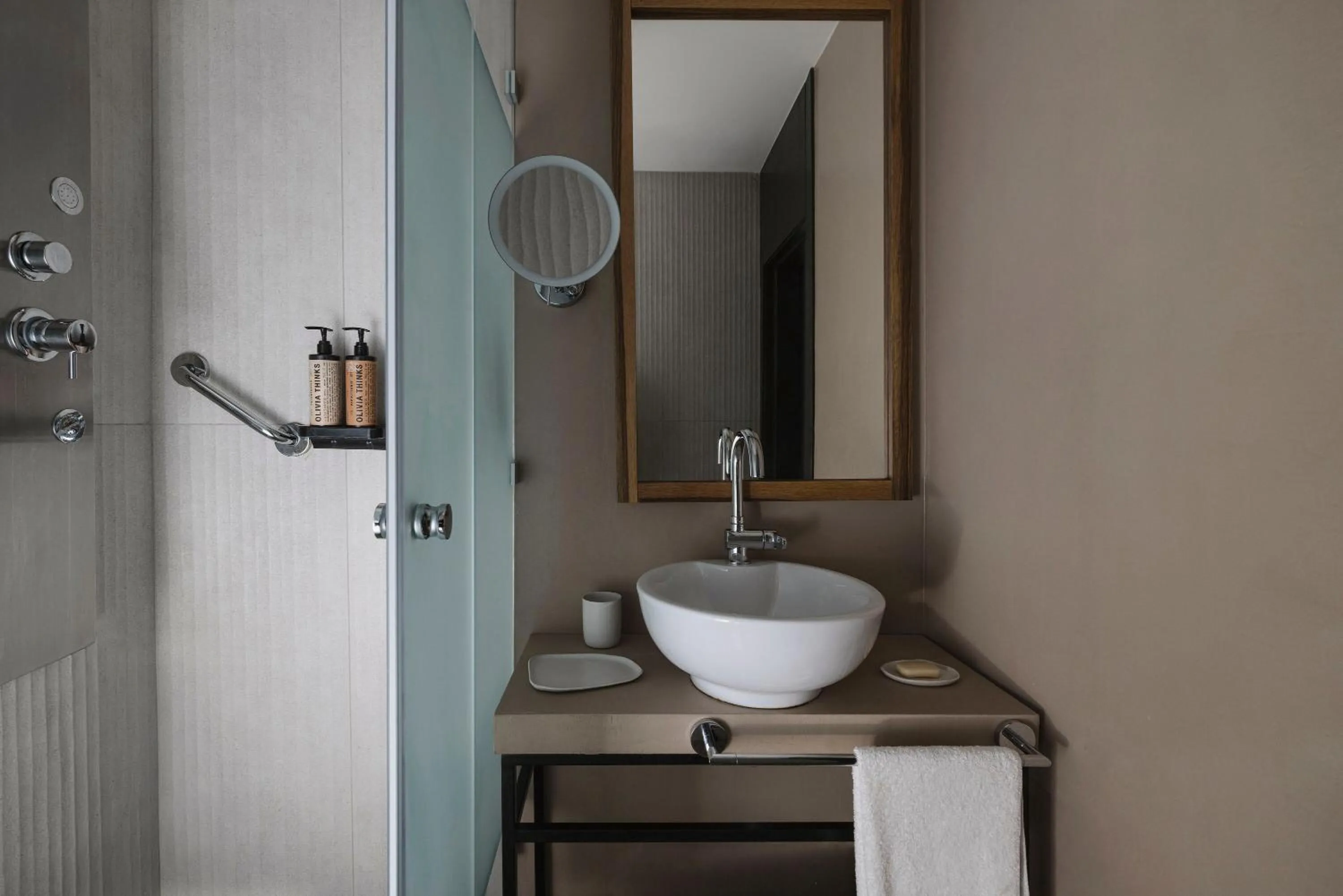 Shower in Domes Aulus Elounda, Adults only, Curio Collection by Hilton