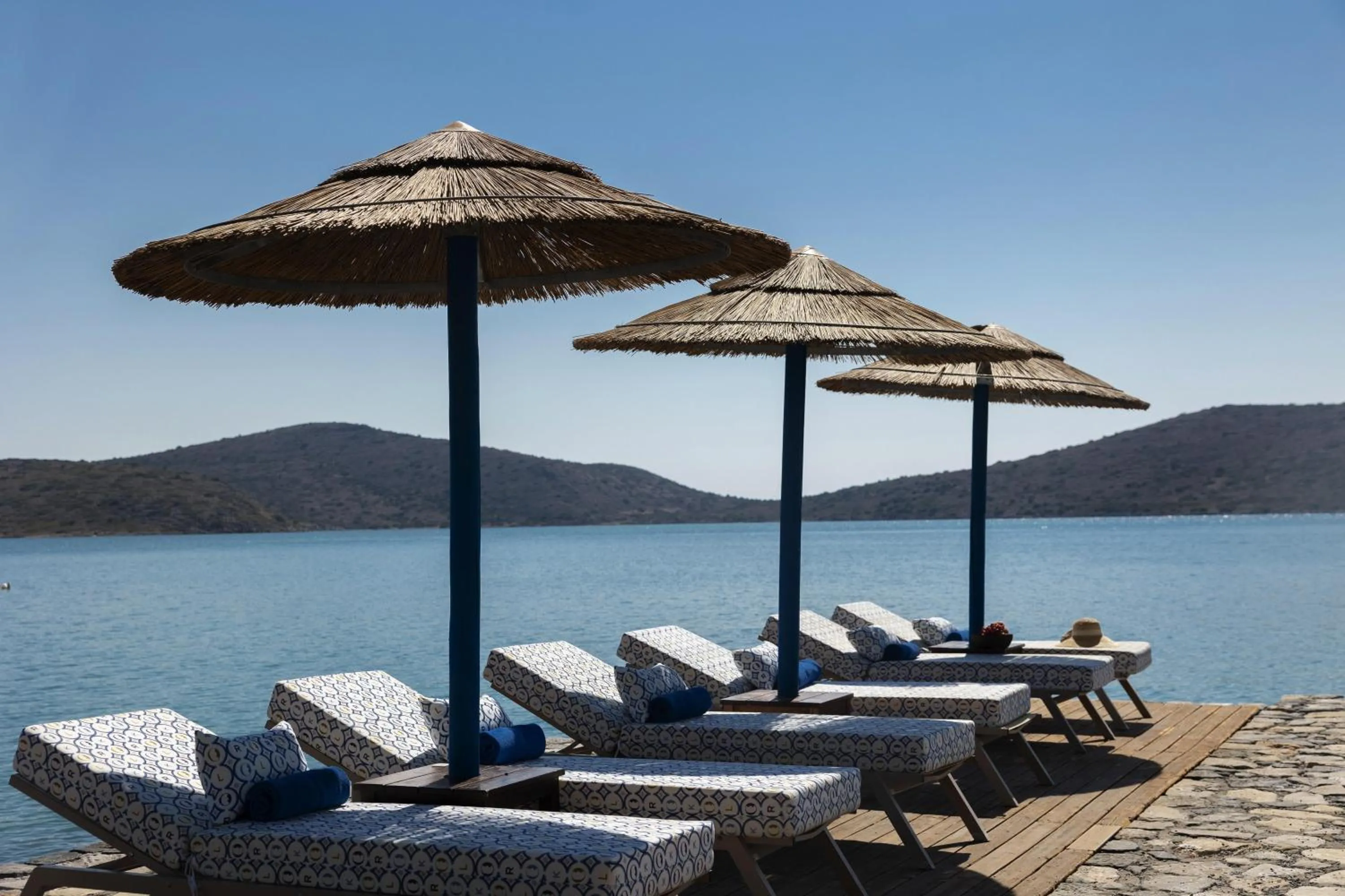 Beach in Domes Aulus Elounda, Adults only, Curio Collection by Hilton
