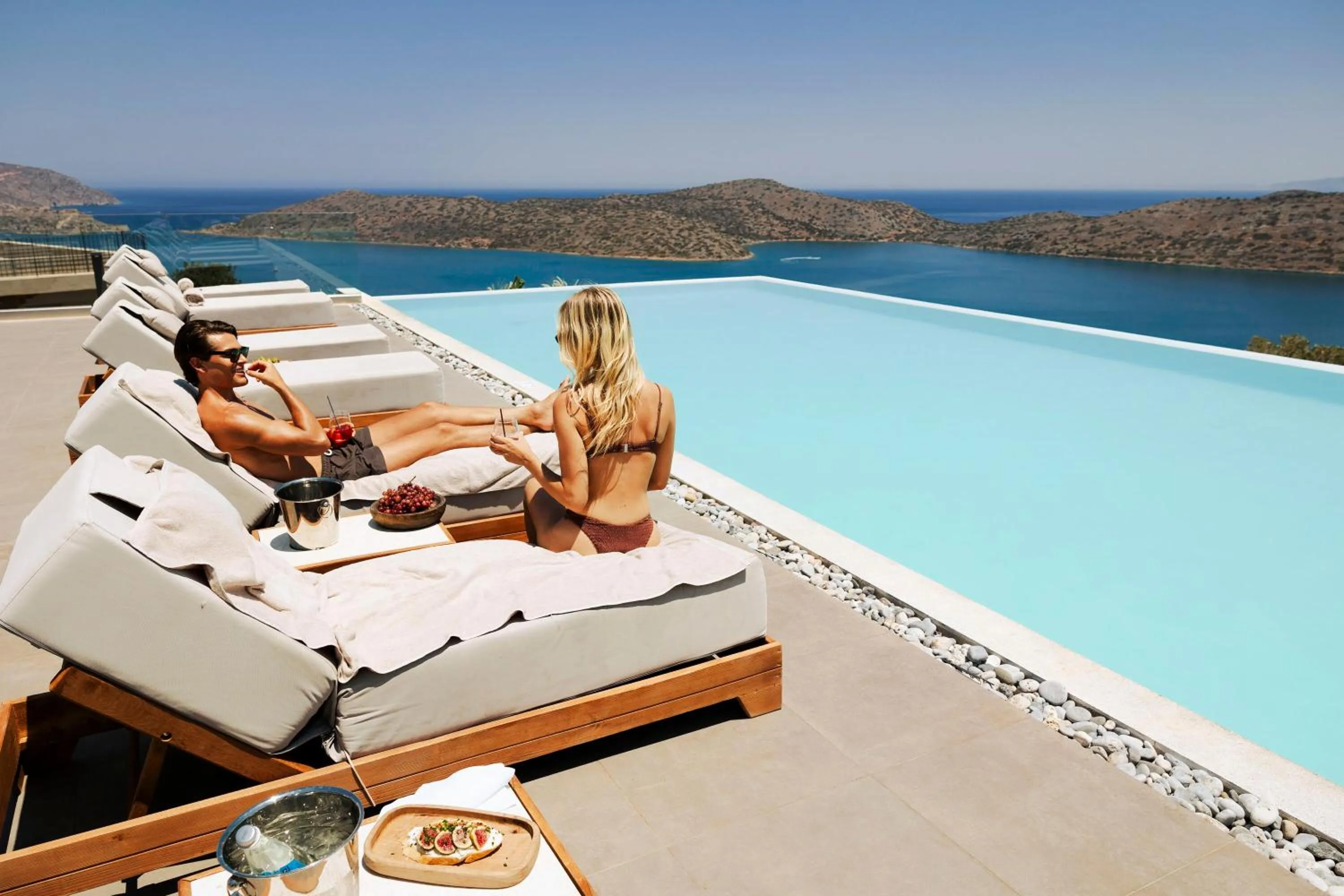 Swimming pool in Domes Aulus Elounda, Adults only, Curio Collection by Hilton
