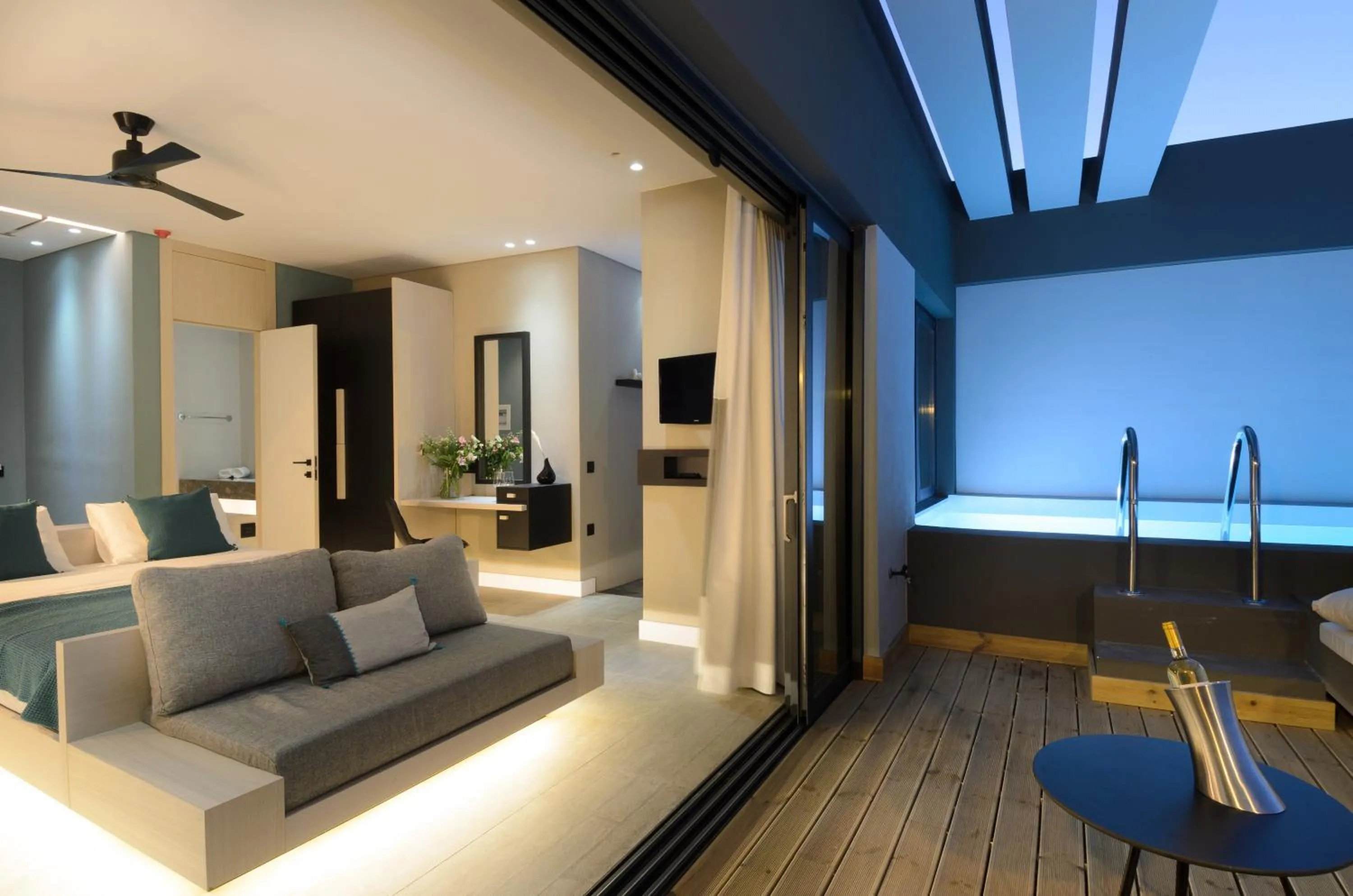 Seating area in Domes Aulus Elounda, Adults only, Curio Collection by Hilton