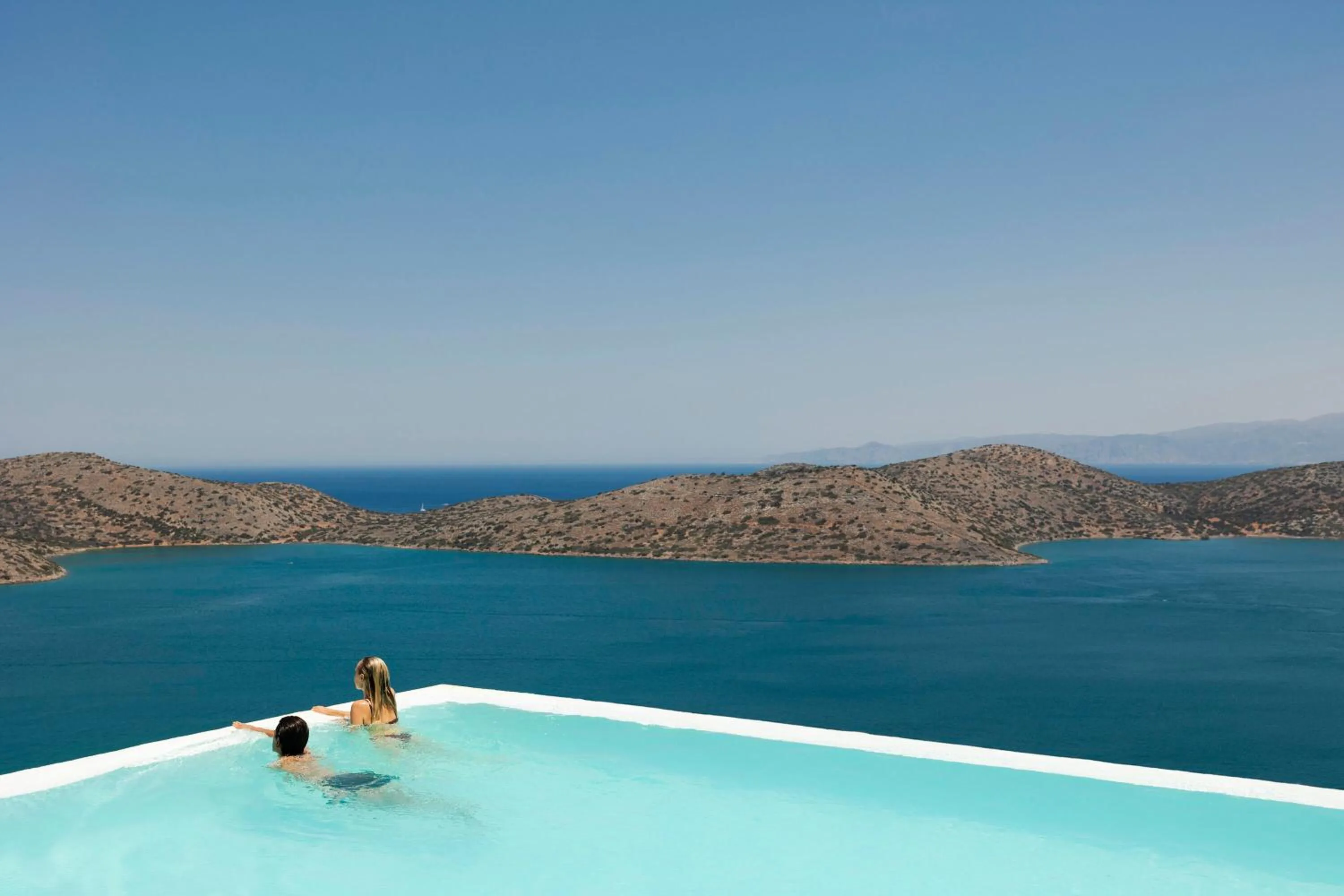 Swimming pool in Domes Aulus Elounda, Adults only, Curio Collection by Hilton