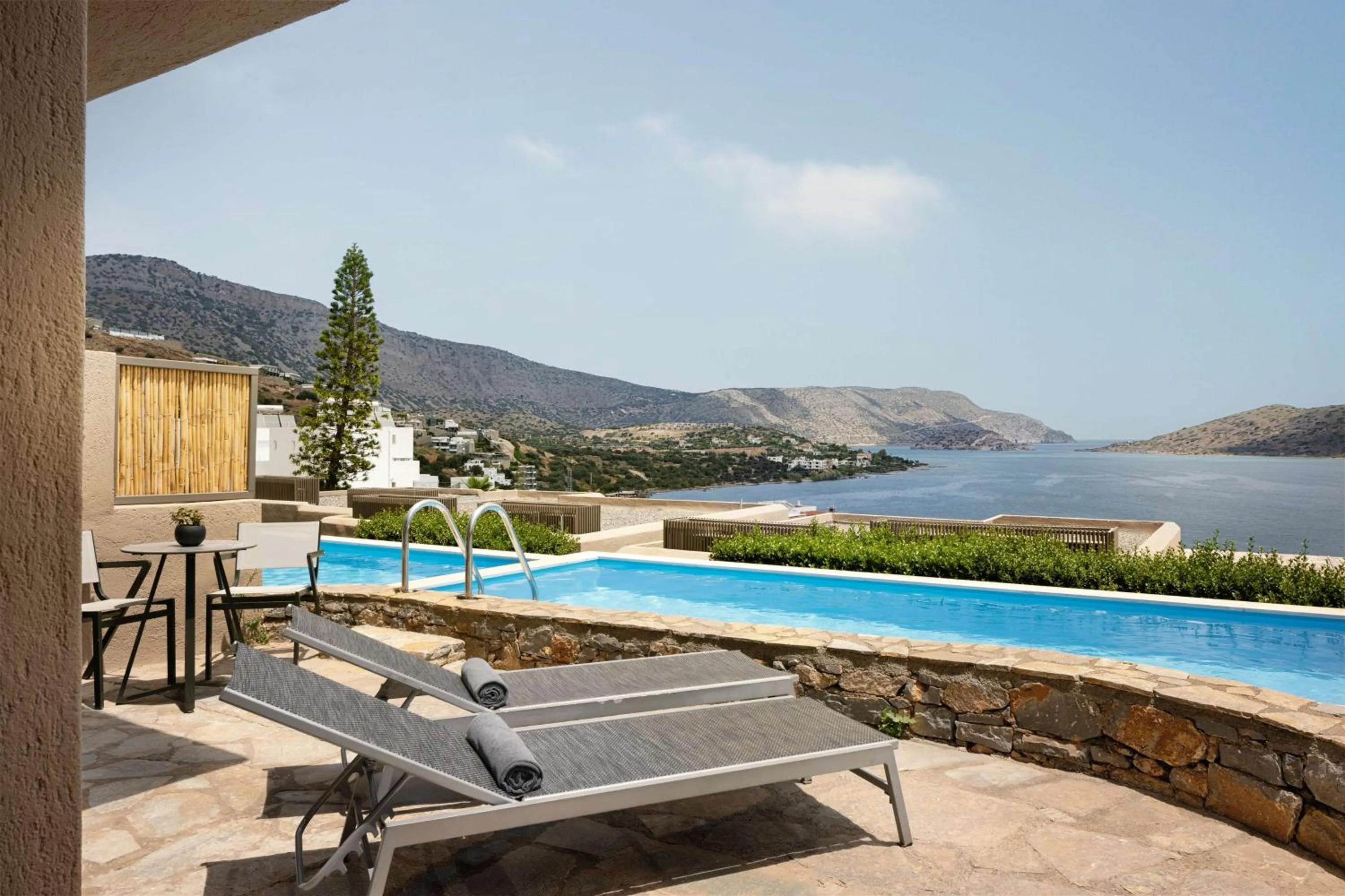 Sapphire Cozy Suite with Pool in Domes Aulus Elounda All-Inclusive Resort, Curio by Hilton