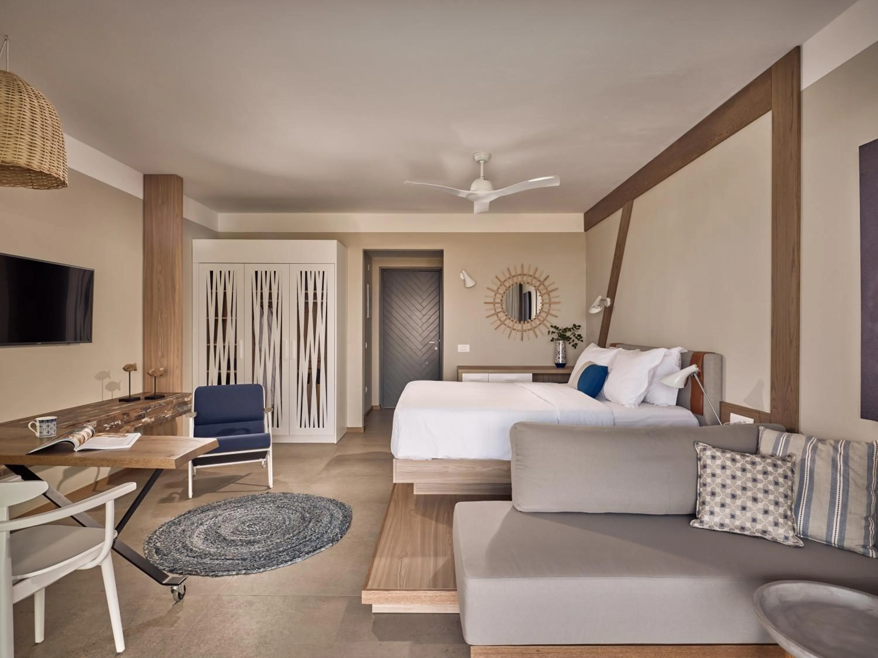 Bed in Domes Aulus Elounda, Adults only, Curio Collection by Hilton