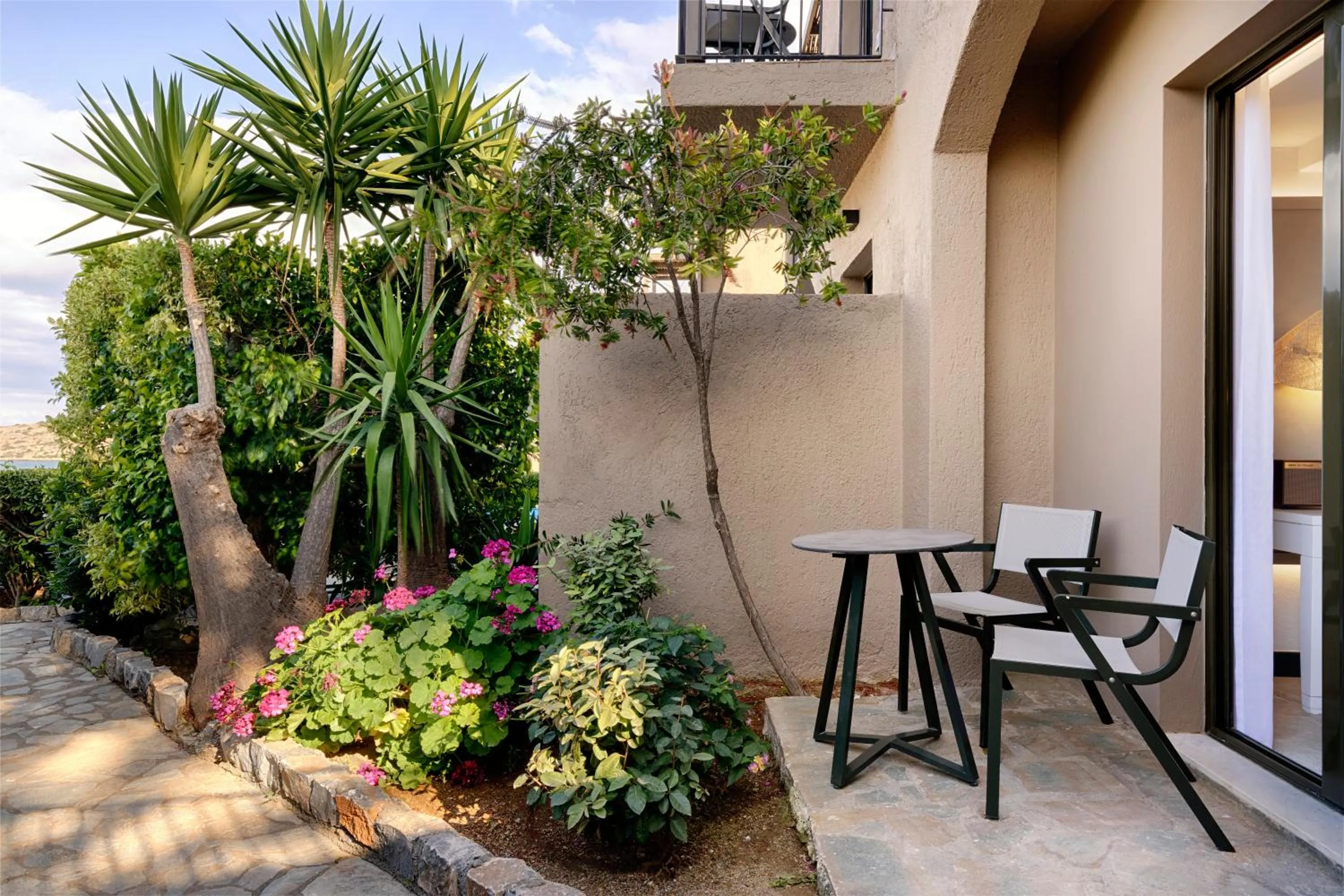 Patio in Domes Aulus Elounda, Adults only, Curio Collection by Hilton