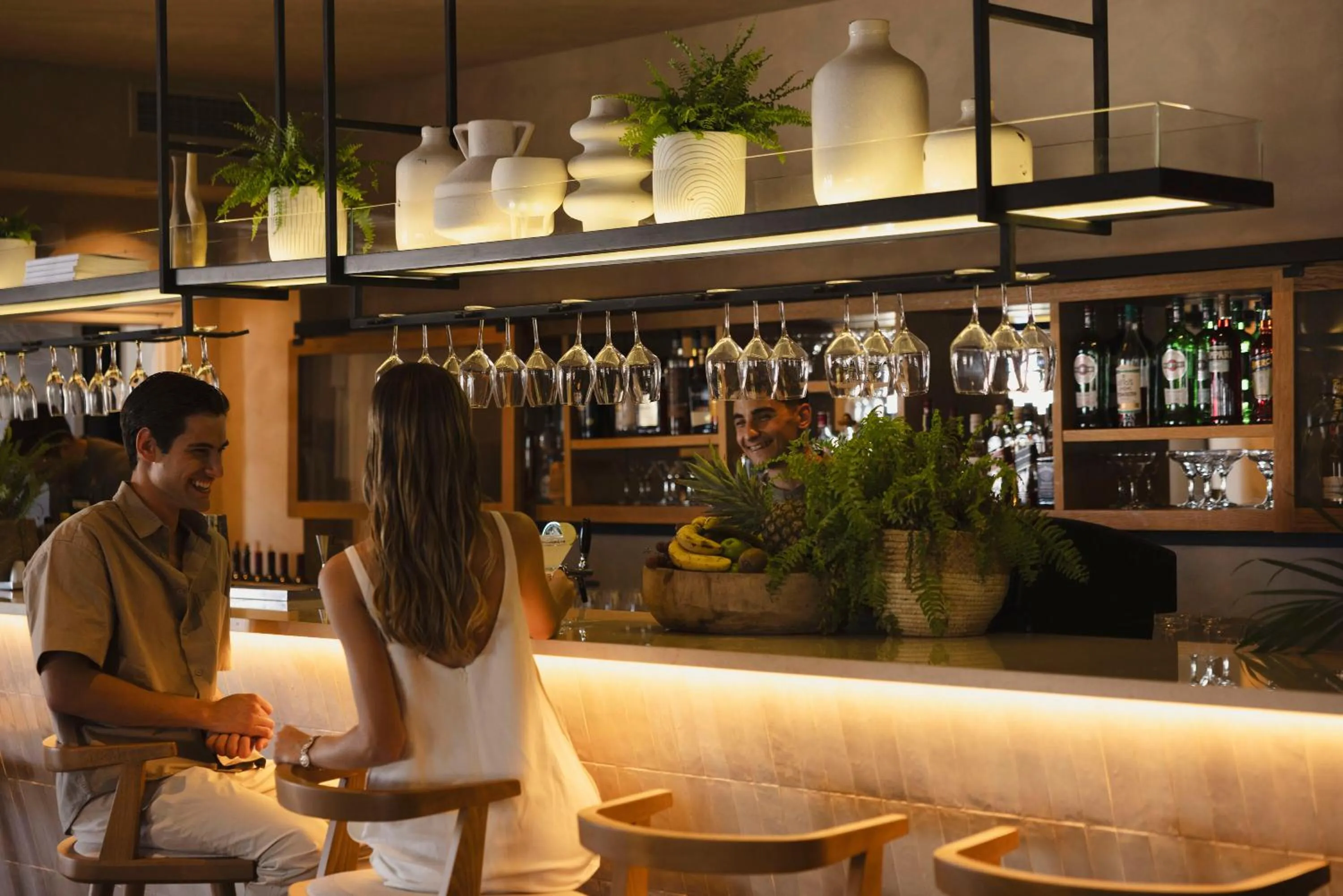 Lounge or bar in Domes Aulus Elounda, Adults only, Curio Collection by Hilton