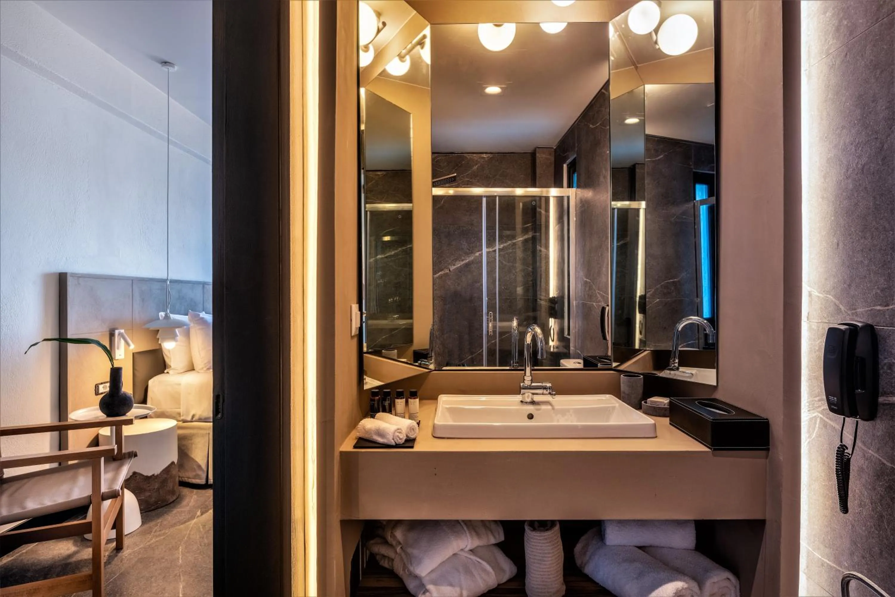 Bathroom in Domes Aulus Elounda, Adults only, Curio Collection by Hilton