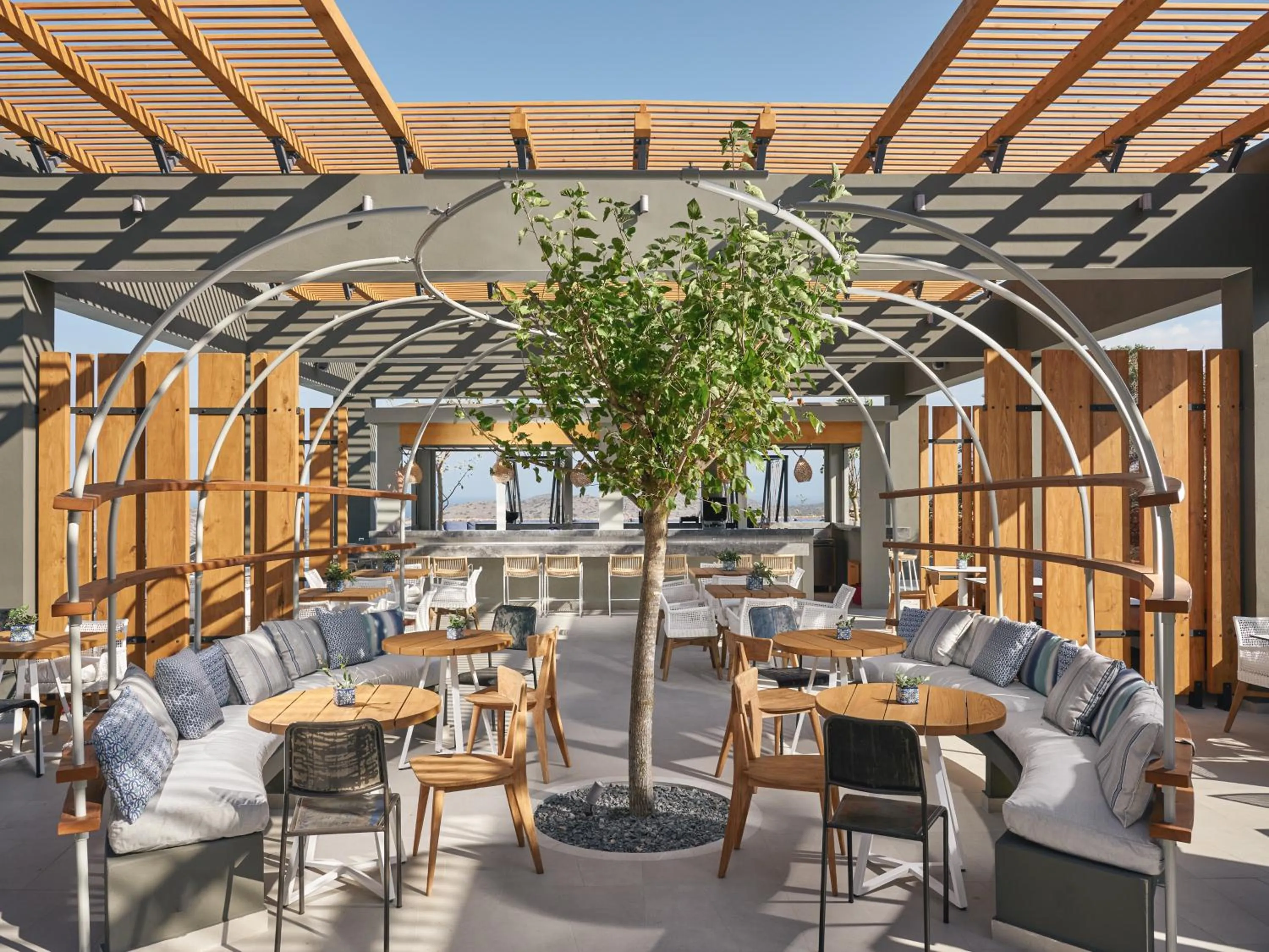 Restaurant/places to eat in Domes Aulus Elounda, Adults only, Curio Collection by Hilton