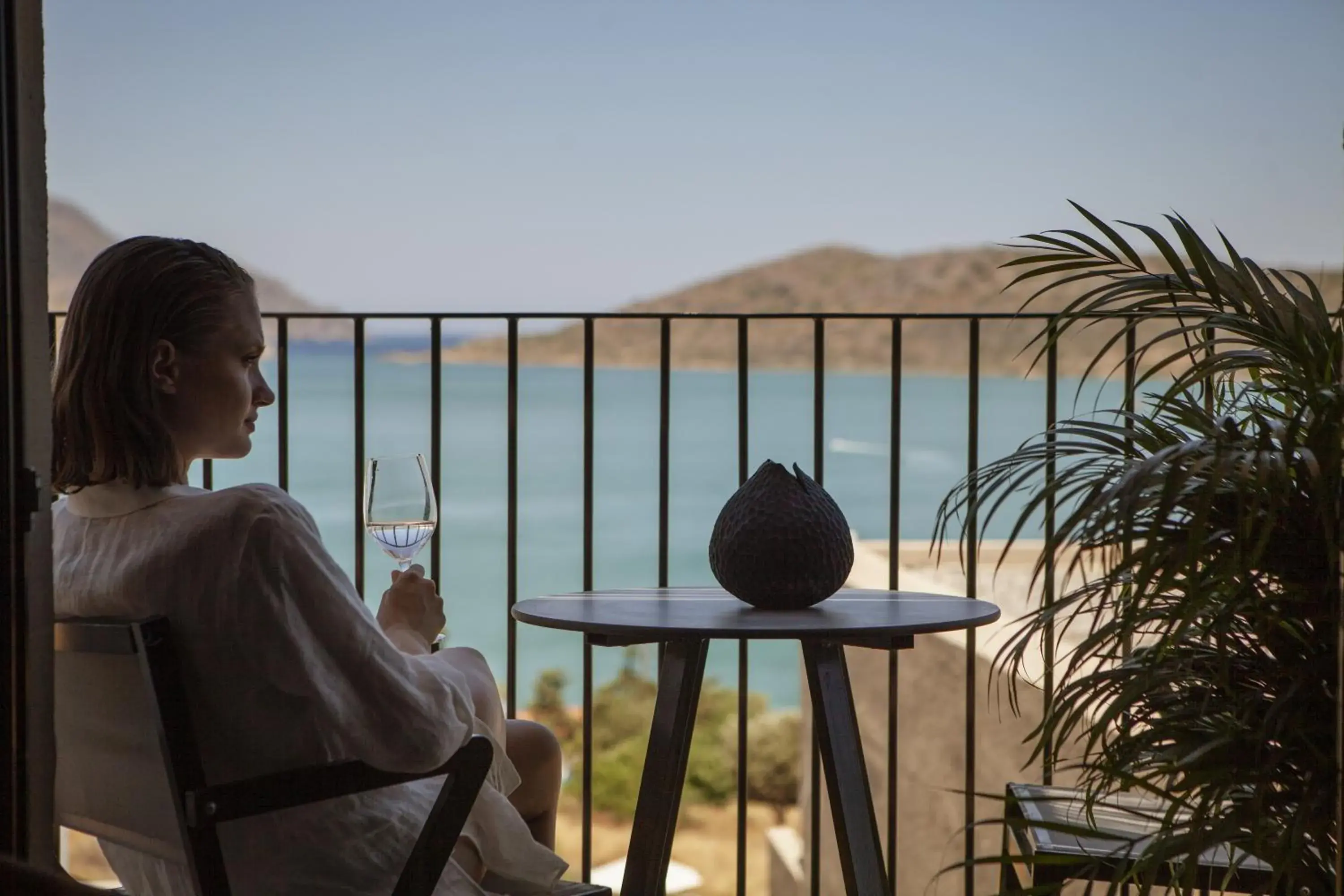 Queen Sapphire Nest - Sea View in Domes Aulus Elounda, Adults only, Curio Collection by Hilton Queen Sapphire Nest - Sea View in Domes Aulus Elounda, Adults only, Curio Collection by Hilton