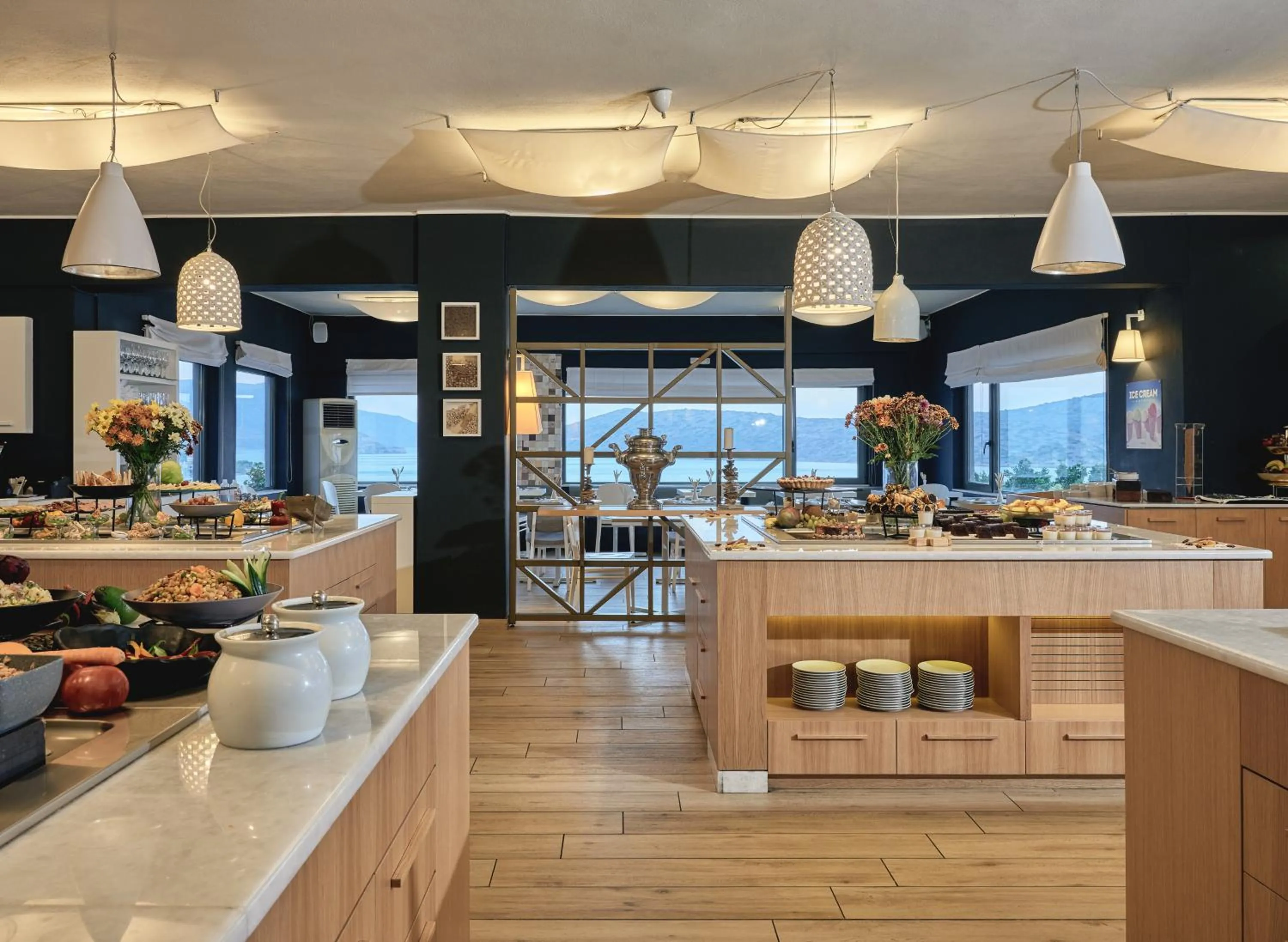 Restaurant/places to eat in Domes Aulus Elounda, Adults only, Curio Collection by Hilton