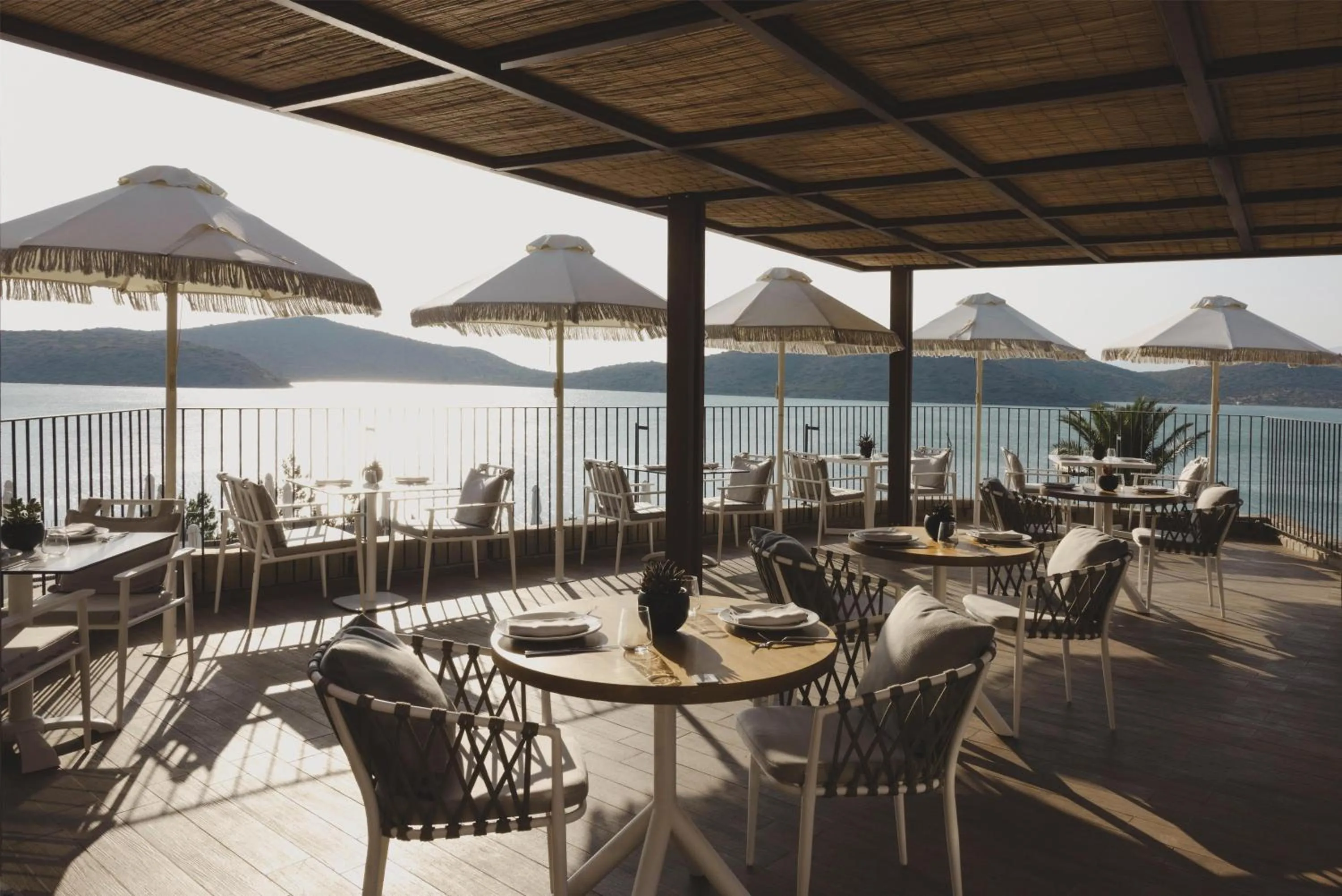 Restaurant/places to eat in Domes Aulus Elounda, Adults only, Curio Collection by Hilton