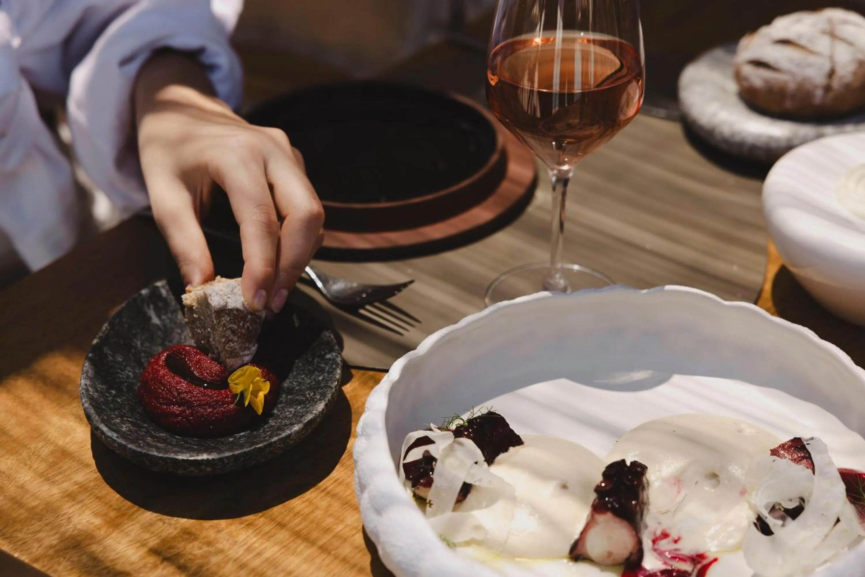 Restaurant/places to eat in Domes Aulus Elounda, Adults only, Curio Collection by Hilton