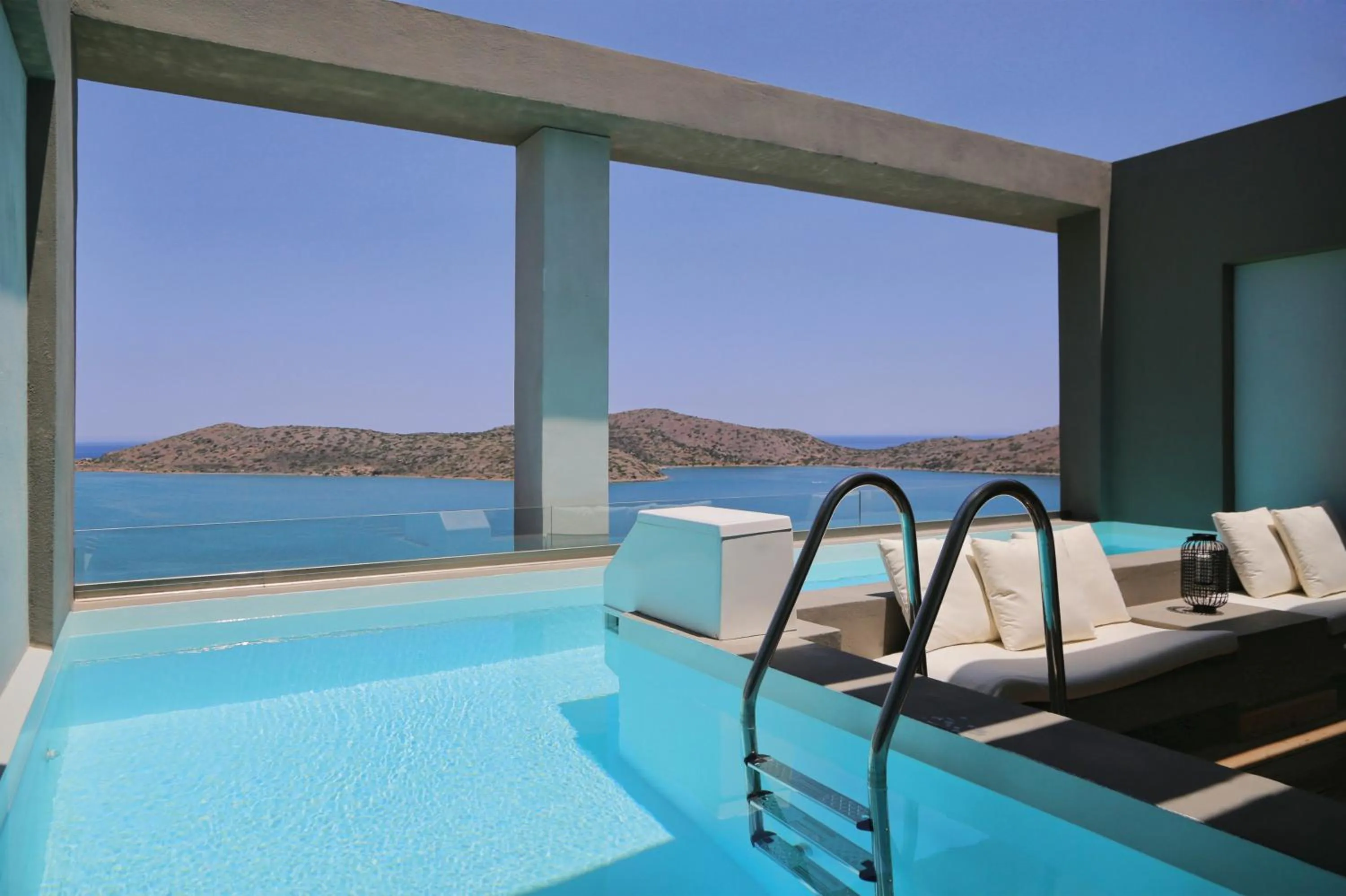 Sea view in Domes Aulus Elounda, Adults only, Curio Collection by Hilton
