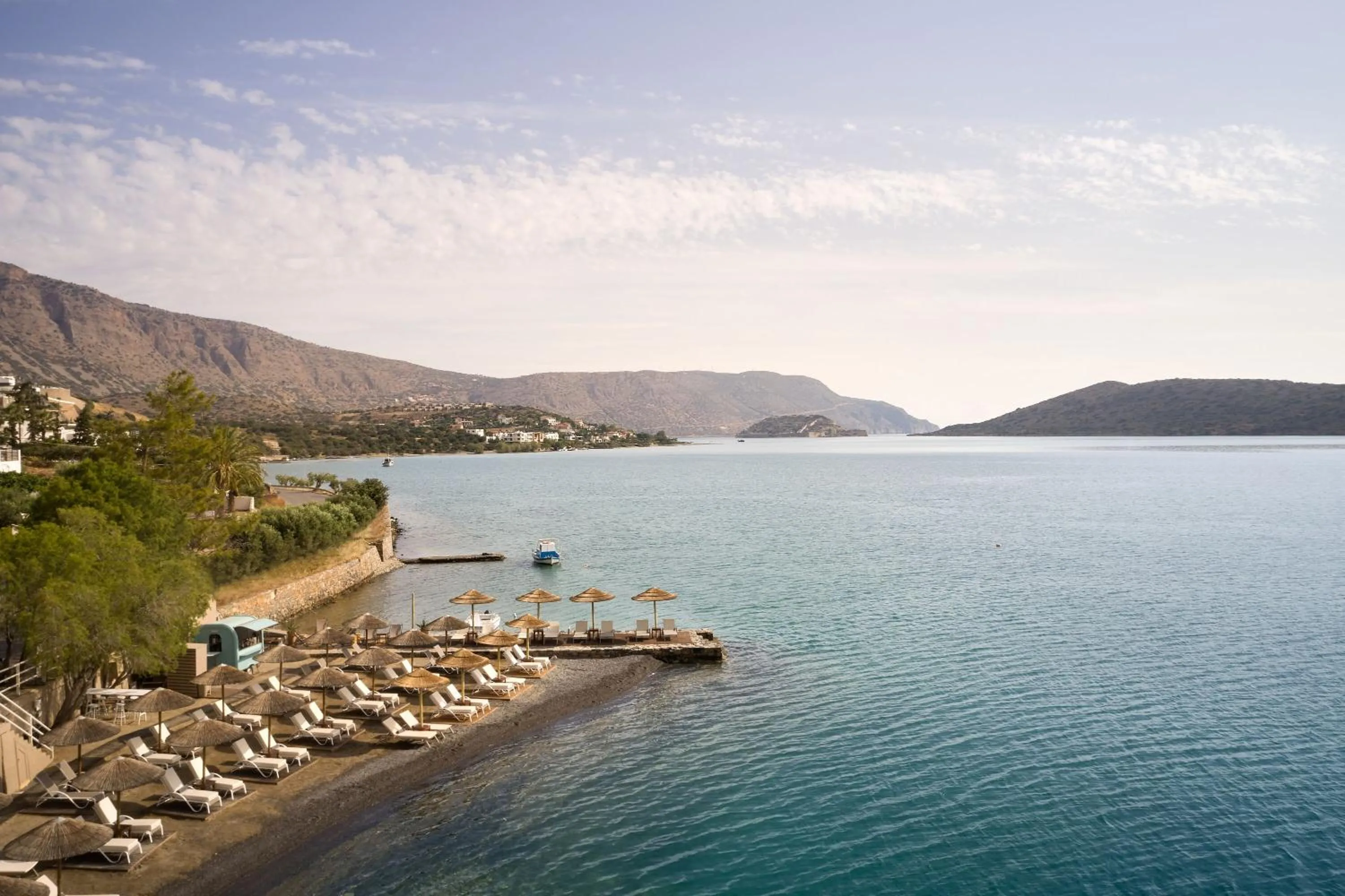 Beach in Domes Aulus Elounda, Adults only, Curio Collection by Hilton