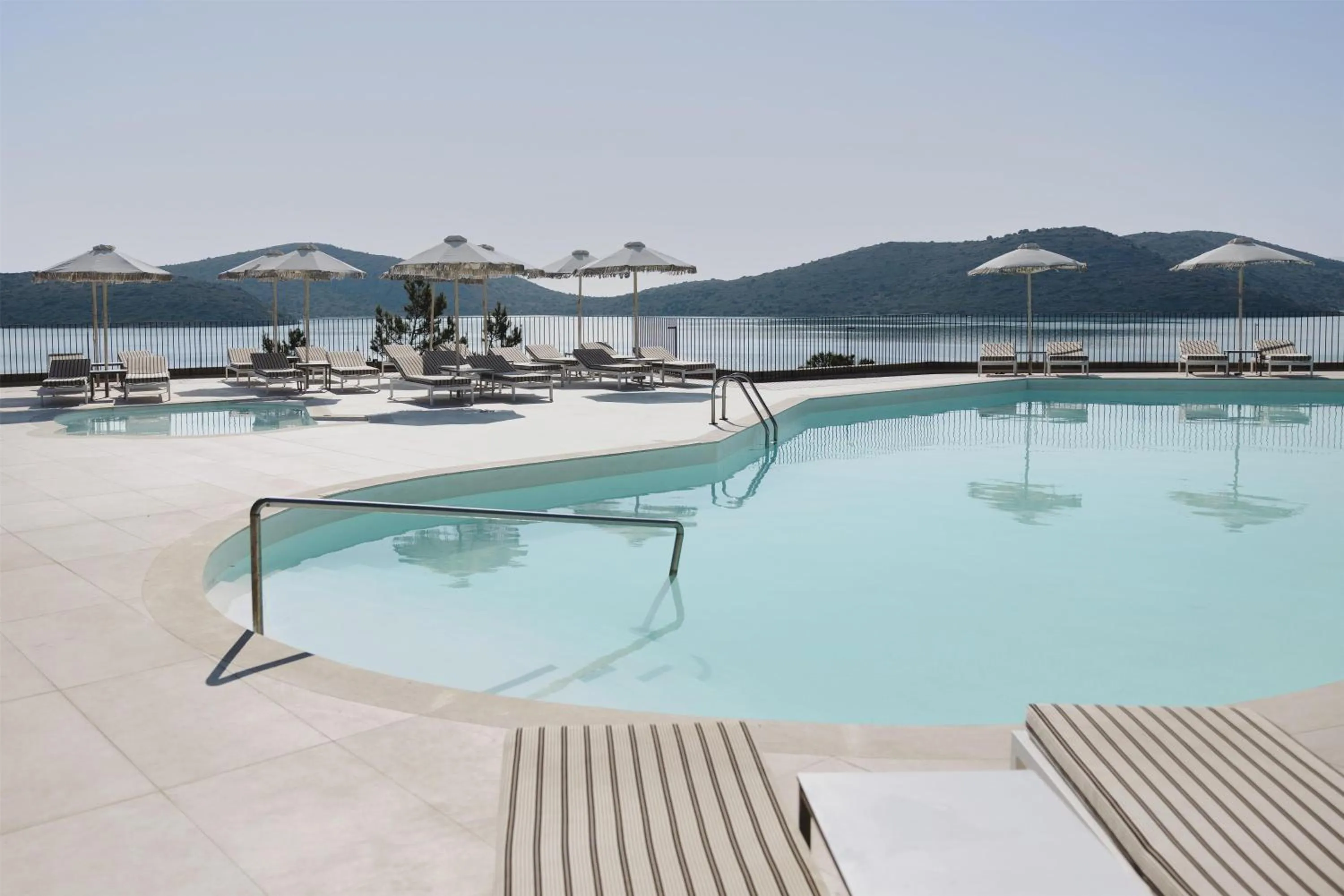 Pool view in Domes Aulus Elounda, Adults only, Curio Collection by Hilton