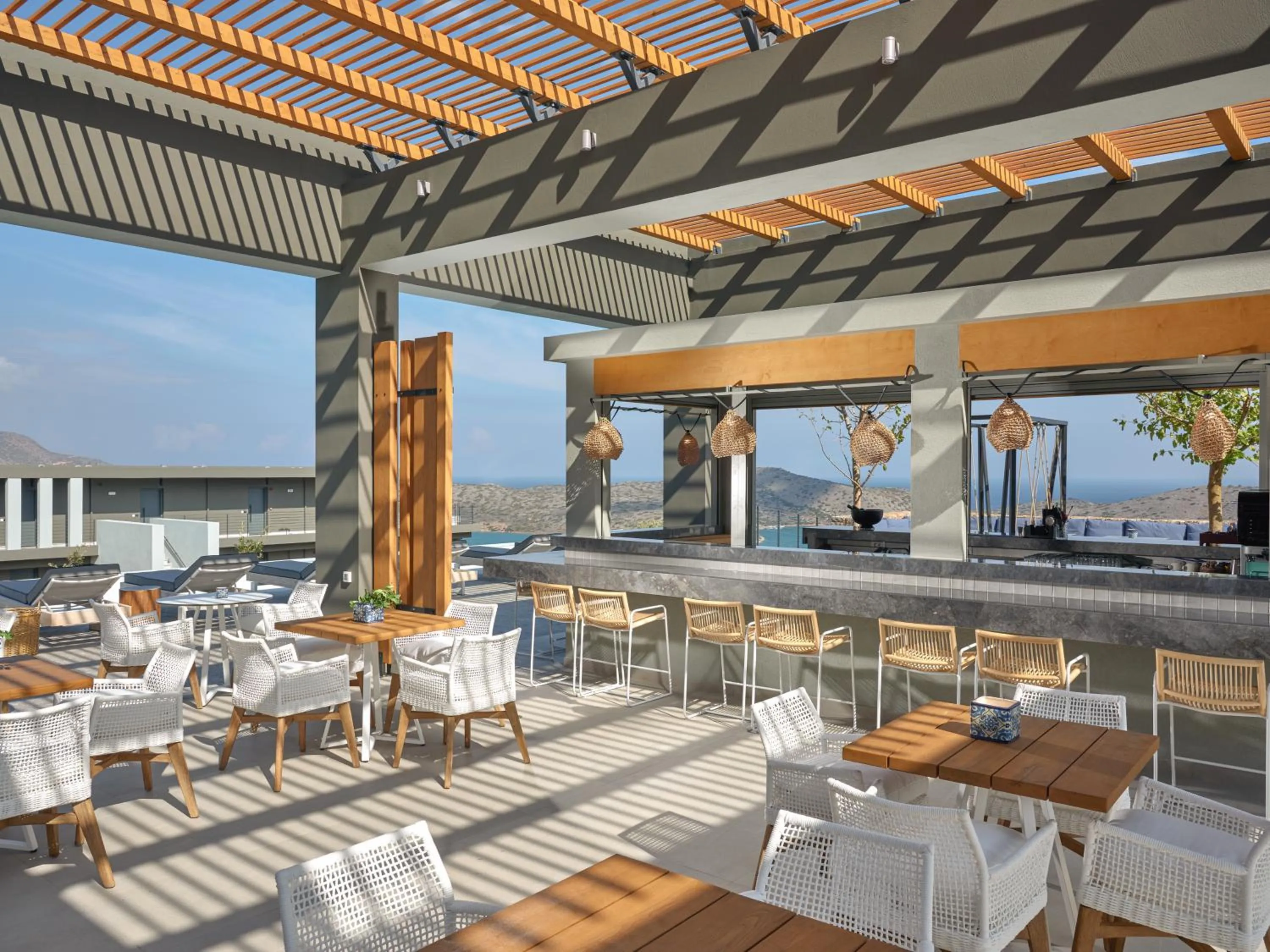 Restaurant/places to eat in Domes Aulus Elounda, Adults only, Curio Collection by Hilton