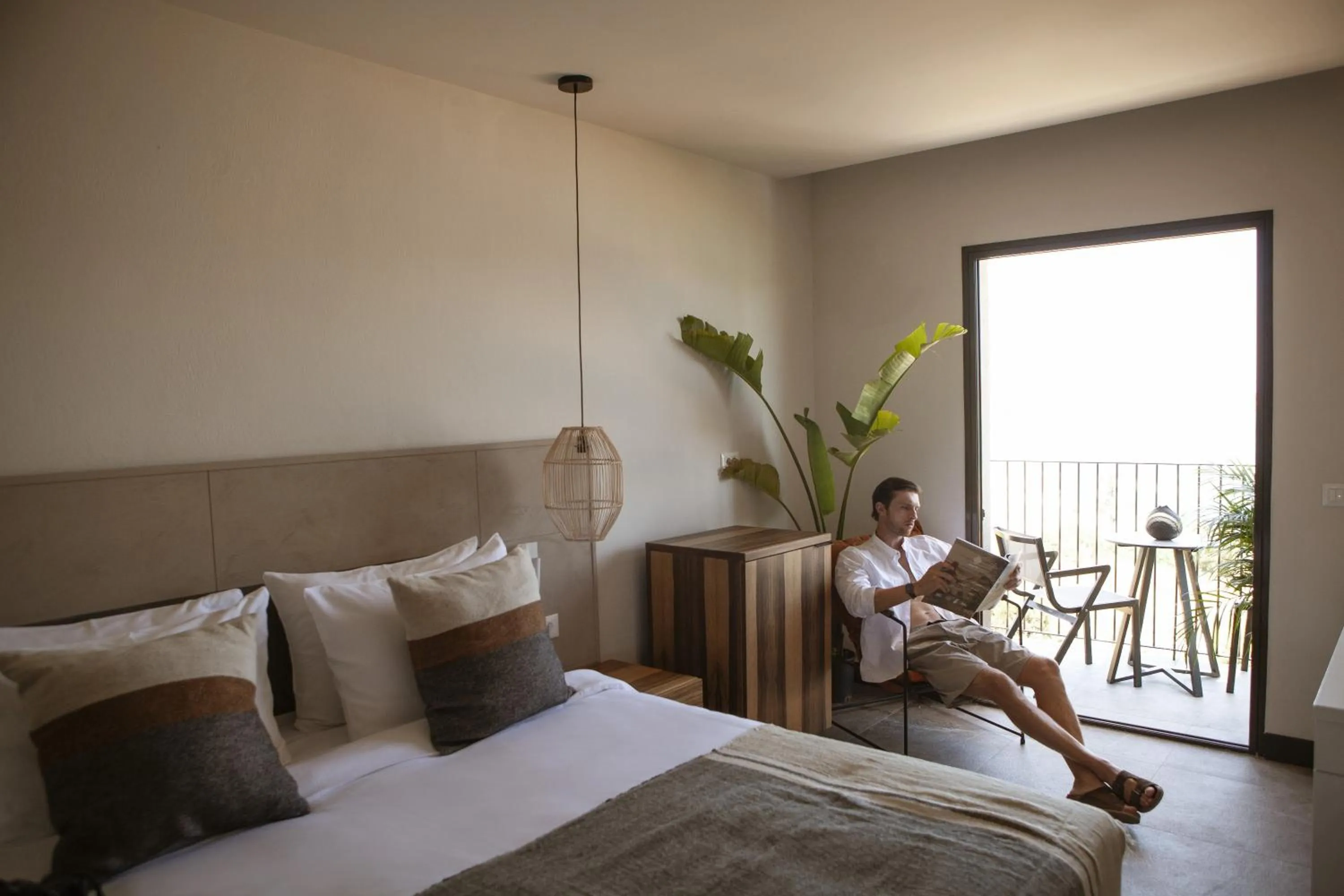 Bed in Domes Aulus Elounda, Adults only, Curio Collection by Hilton