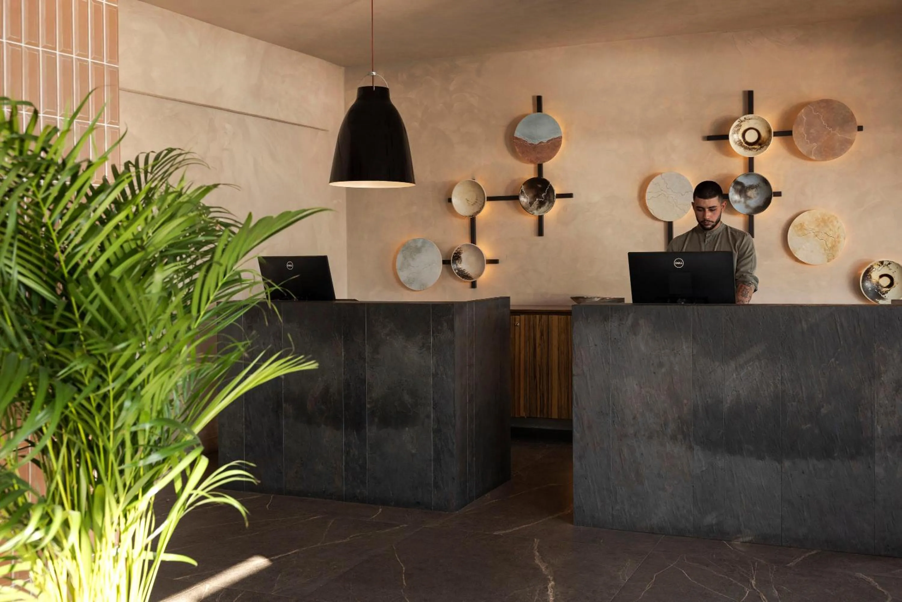 Lobby or reception in Domes Aulus Elounda, Adults only, Curio Collection by Hilton