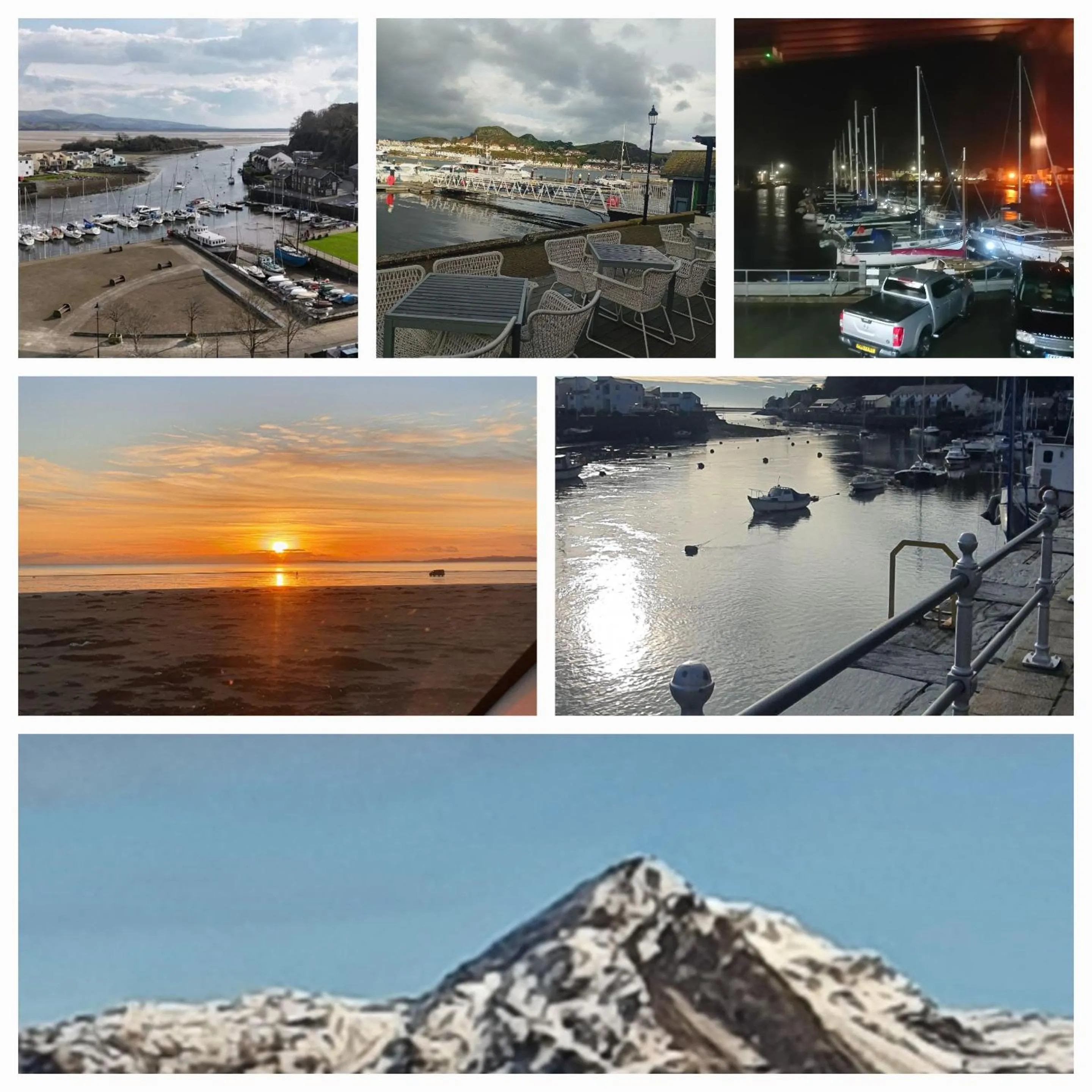 lovely apartment porthmadog harbourside views of mountains festiniog railway