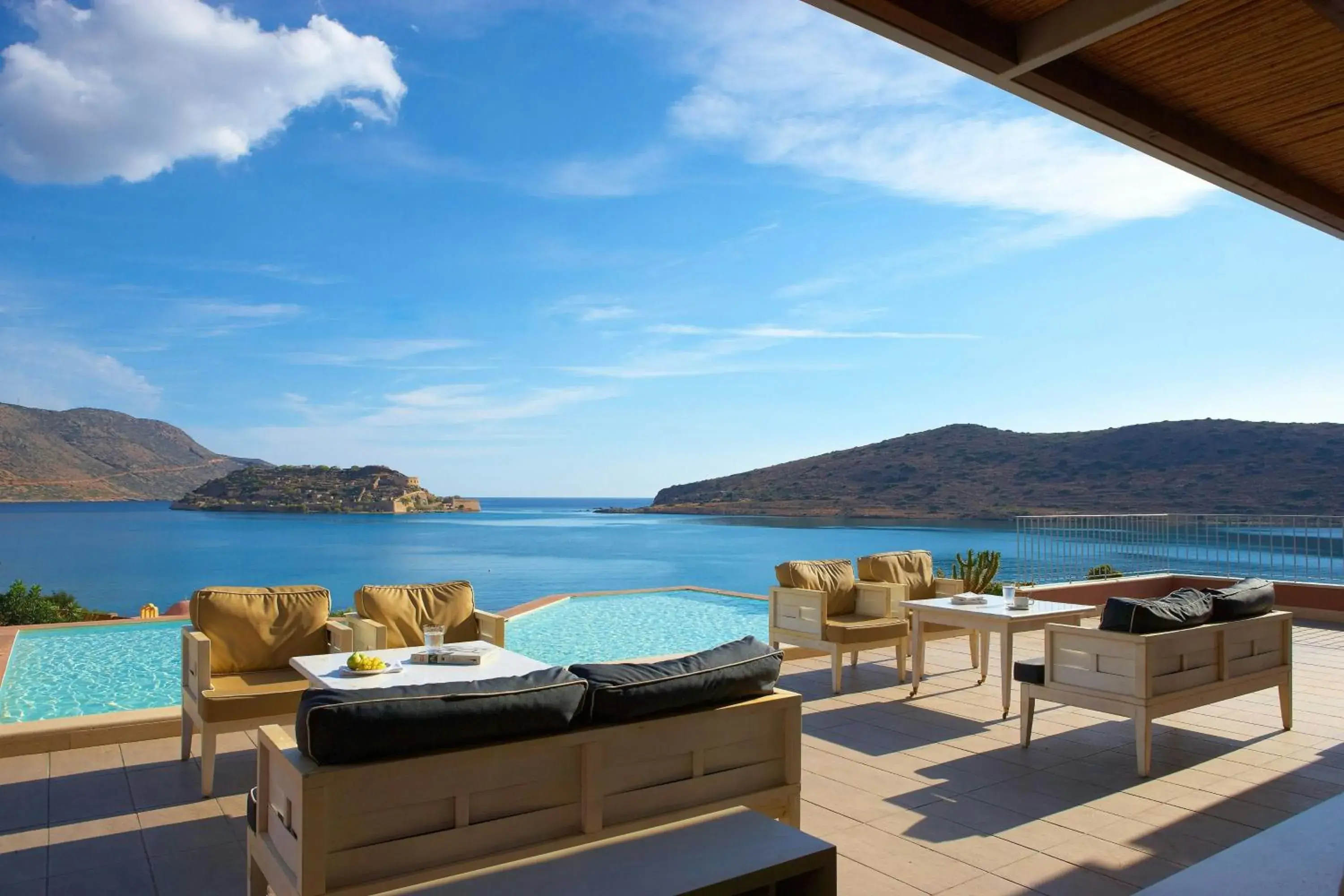 Lounge or bar in Domes of Elounda, Autograph Collection Lounge or bar in Domes of Elounda, Autograph Collection