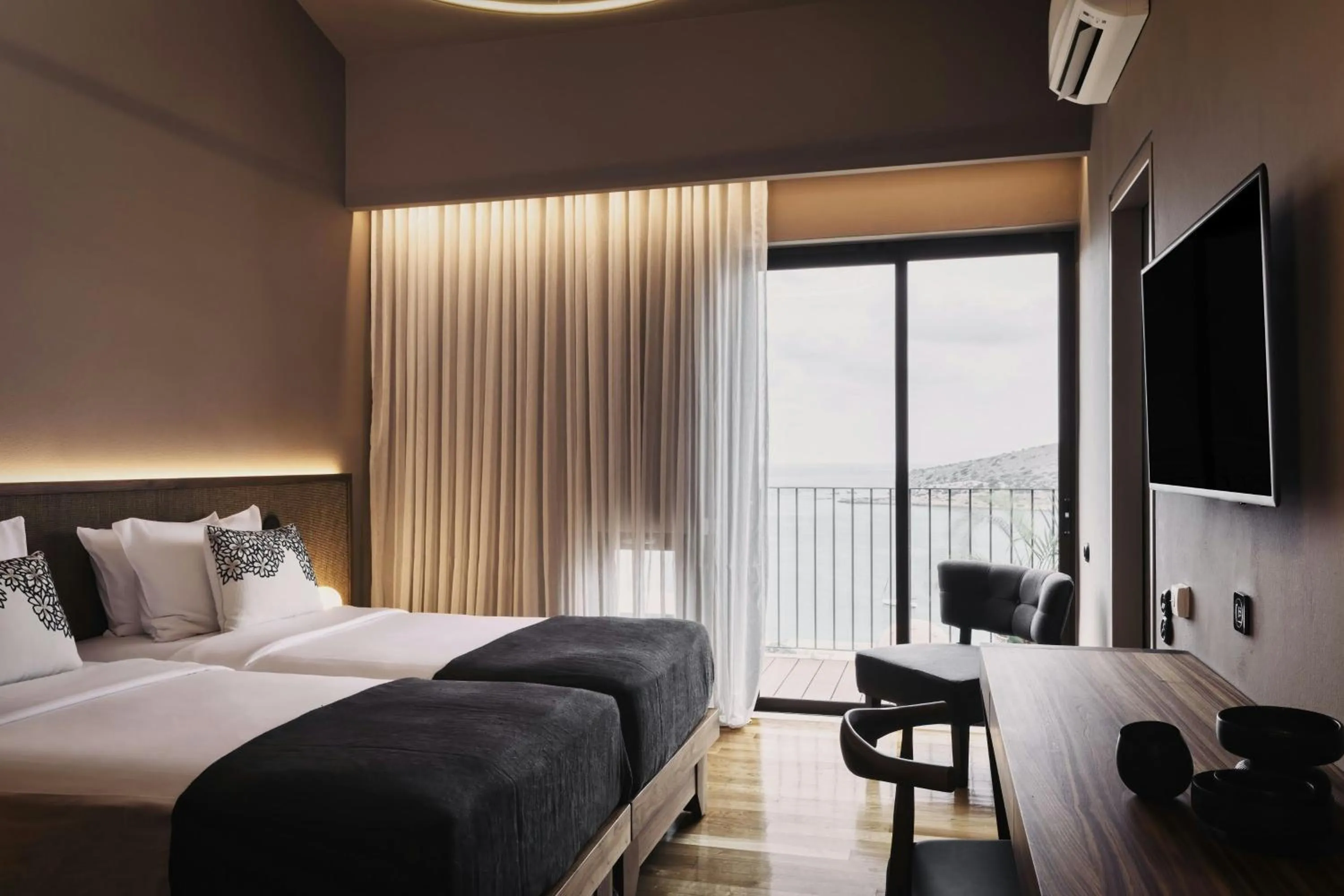 Bedroom, Bed in Domes of Elounda, Autograph Collection