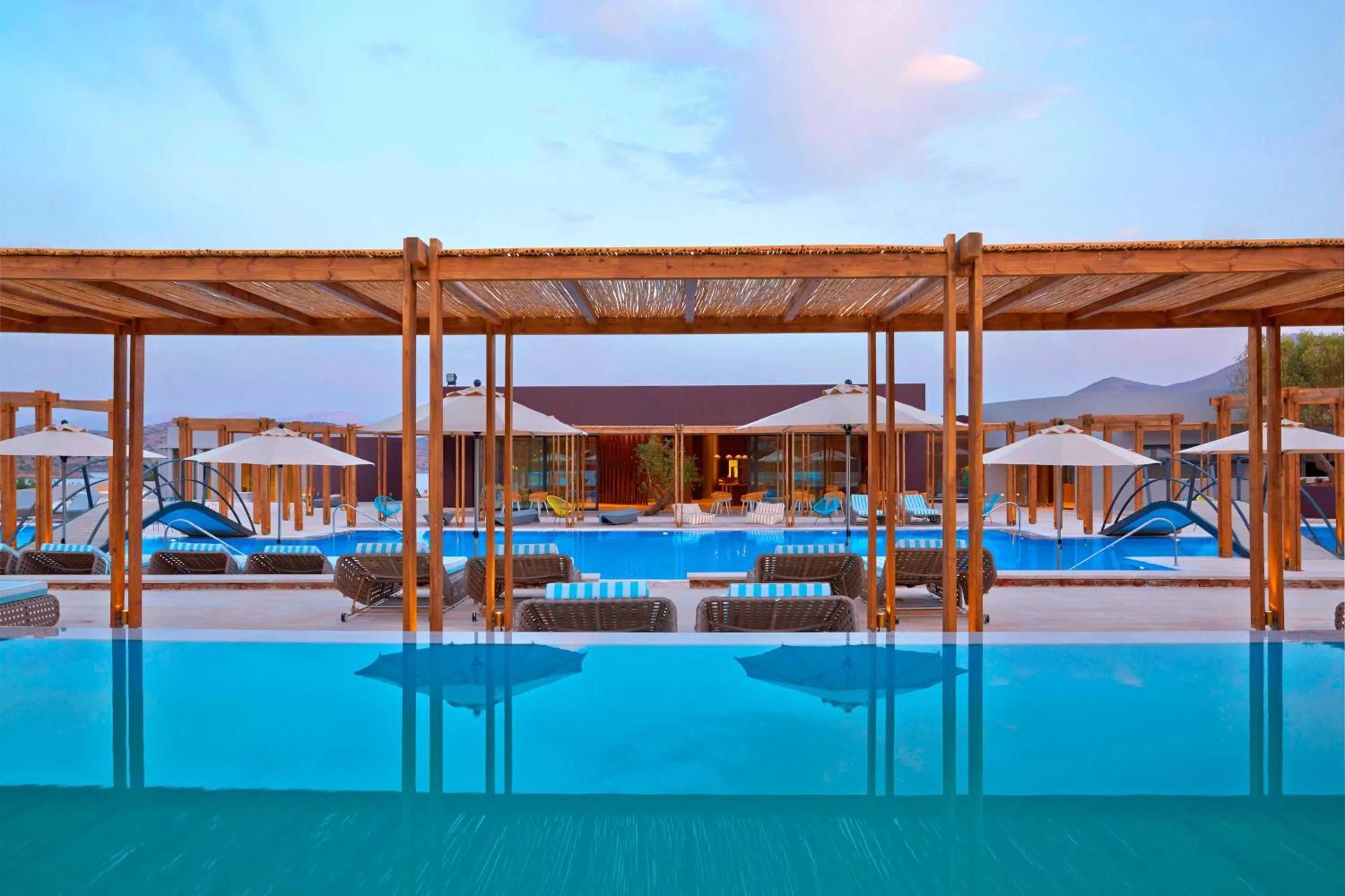 Swimming pool in Domes of Elounda, Autograph Collection