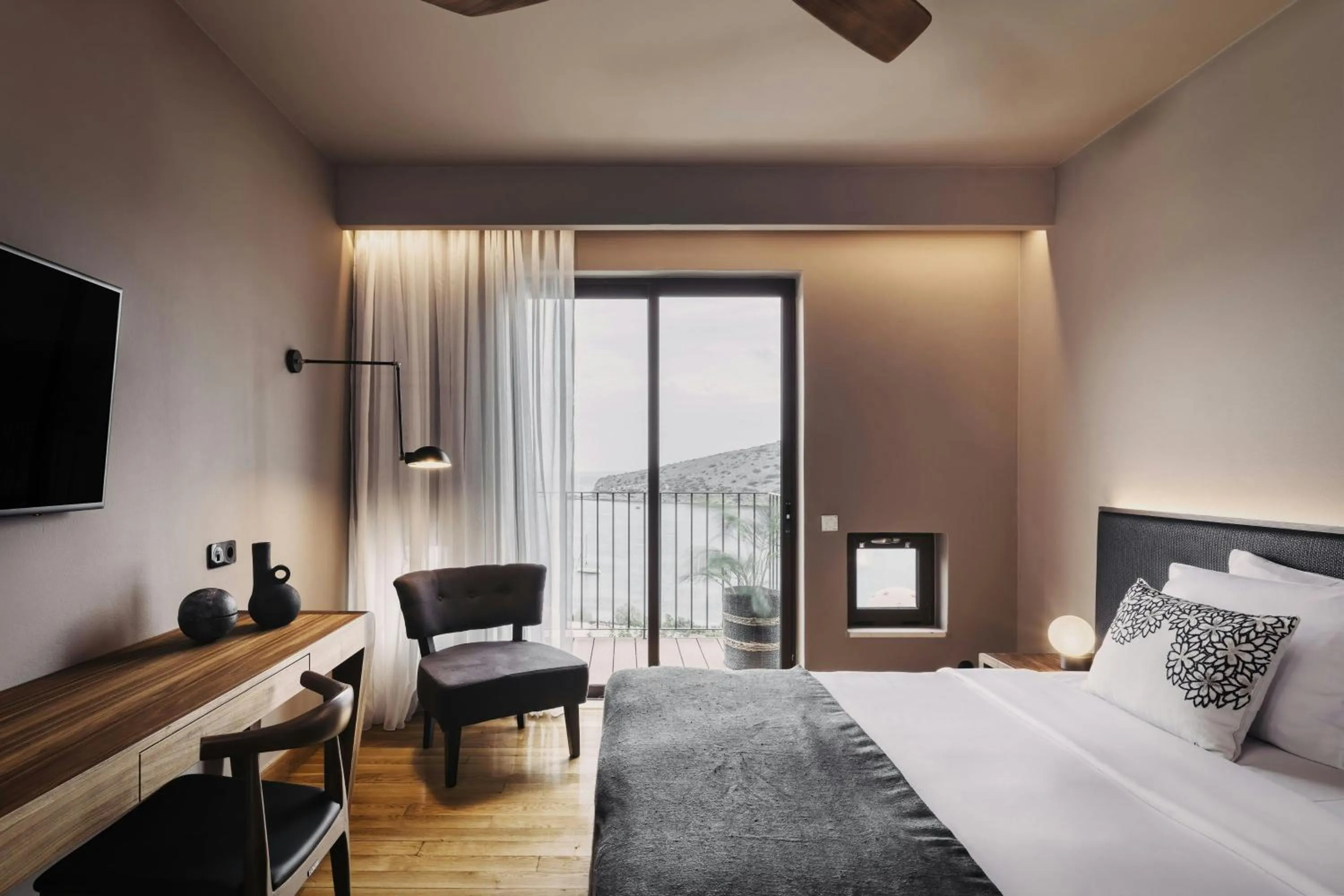 Bedroom, Bed in Domes of Elounda, Autograph Collection