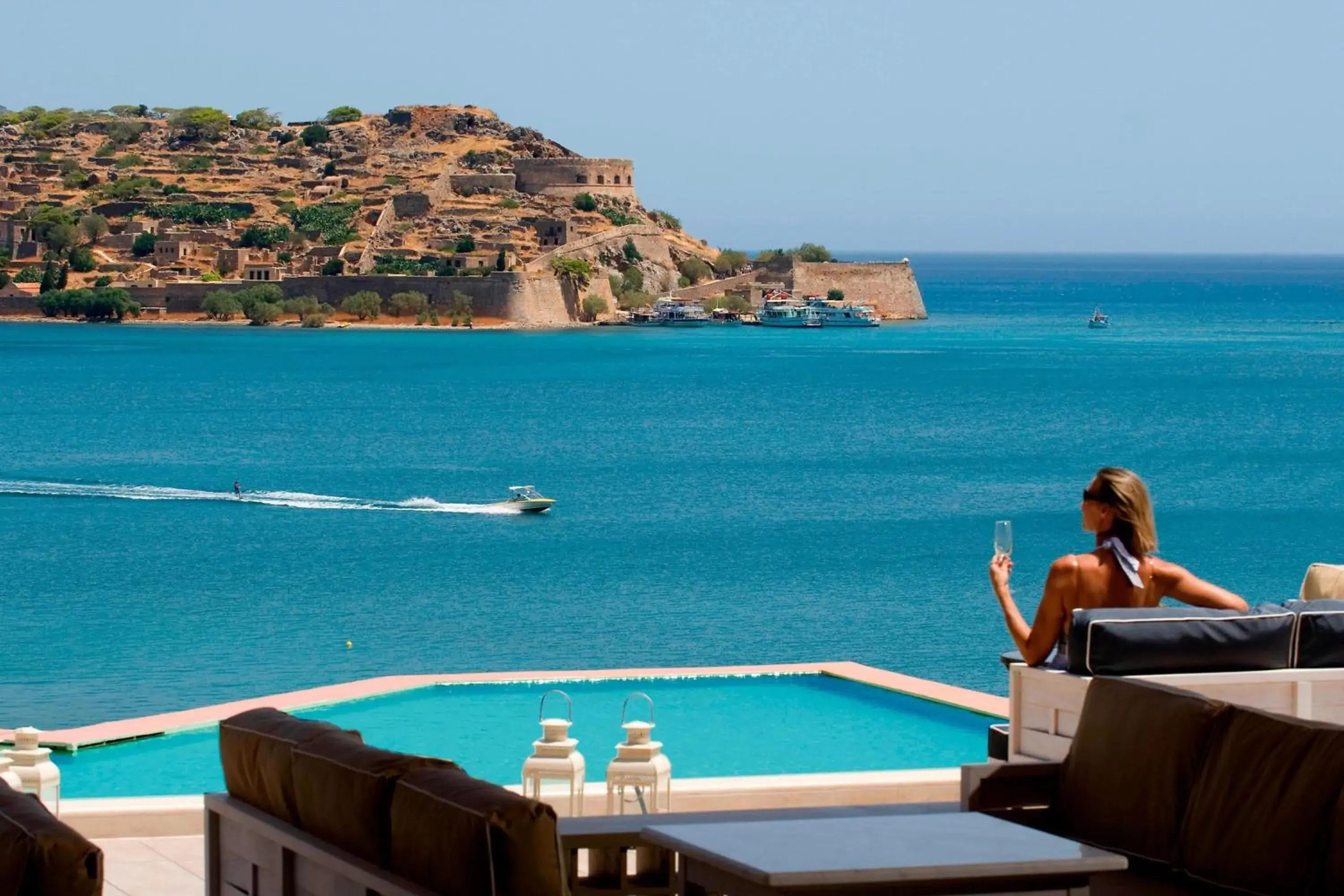 View (from property/room) in Domes of Elounda, Autograph Collection View (from property/room) in Domes of Elounda, Autograph Collection