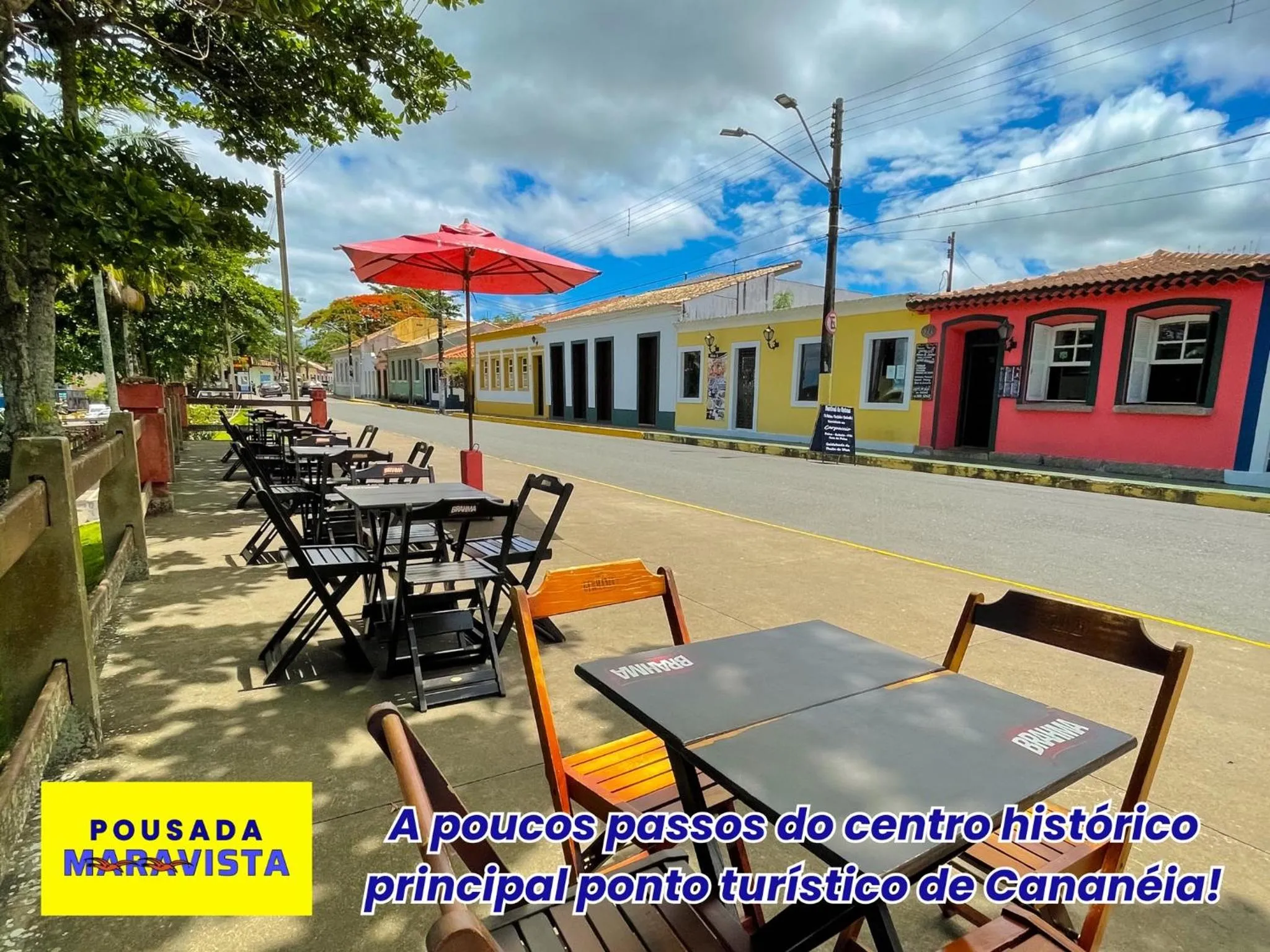 Restaurant/places to eat in Pousada Maravista